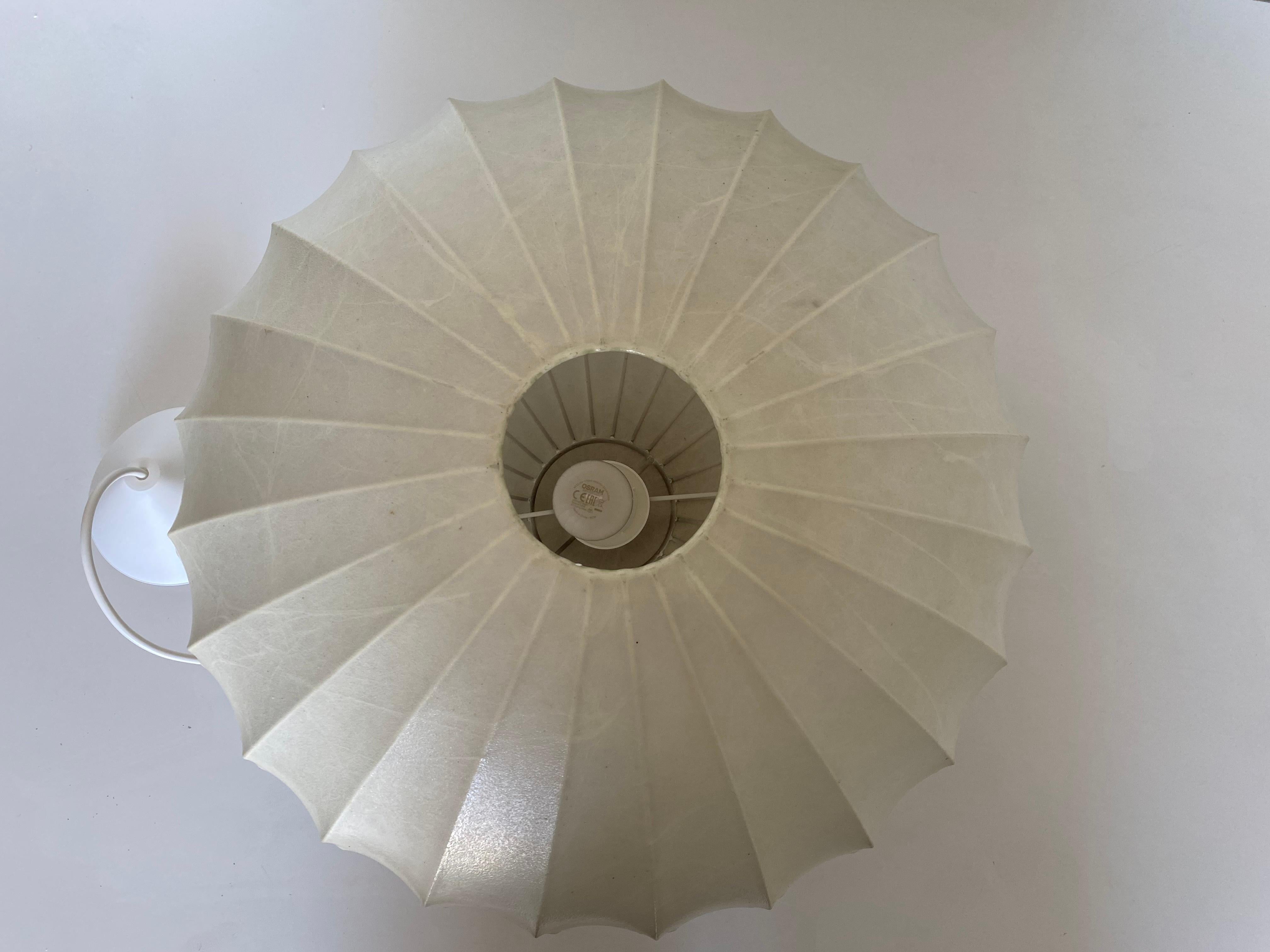 Gran lámpara Cocoon Goldkant Achille and Pier Giacomo Castiglioni, Flos, años 60 Alemán en venta