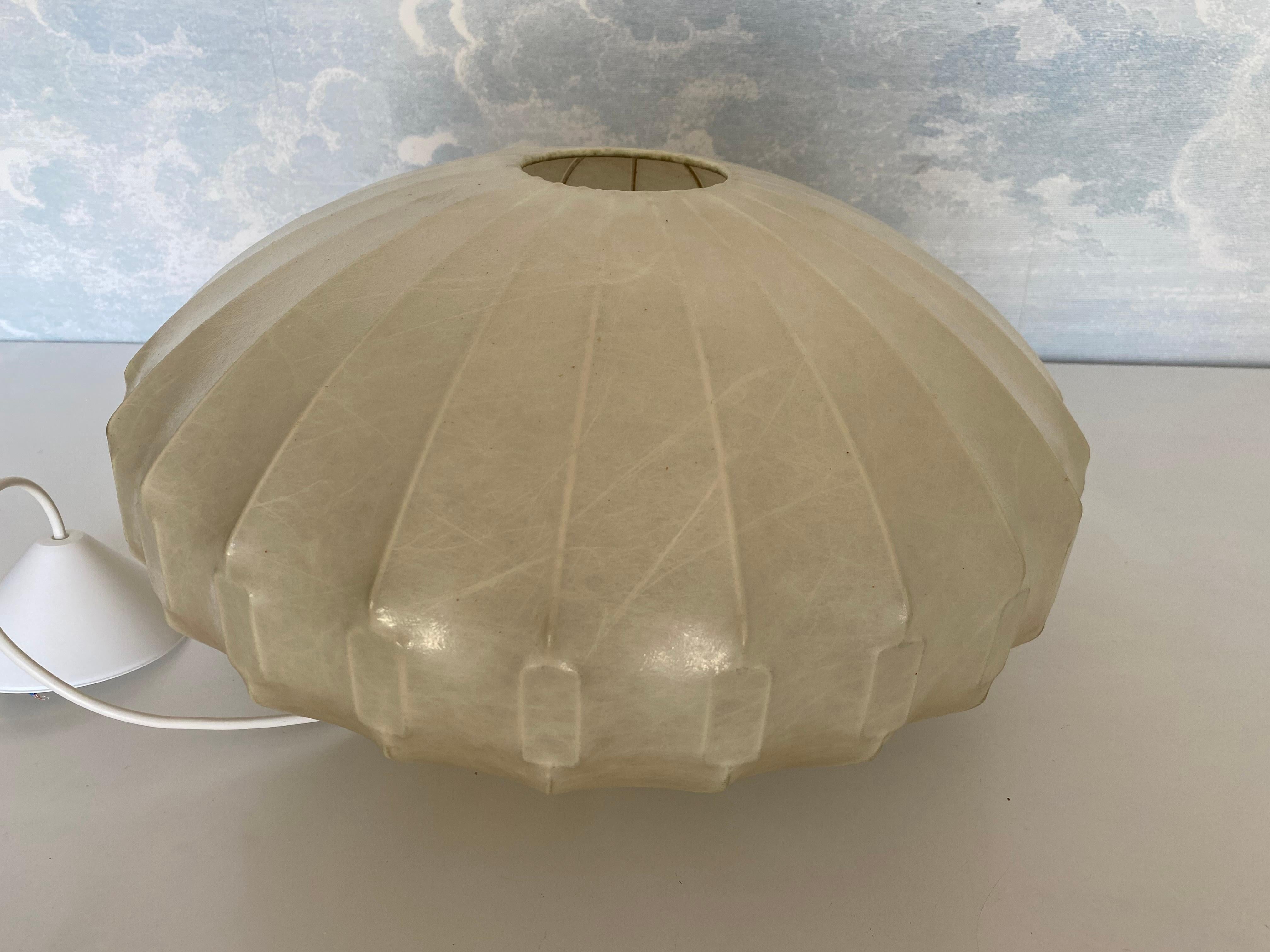 Metallo Lampada Cocoon grande Achille & Pier Giacomo Castiglioni, Flos, anni '60