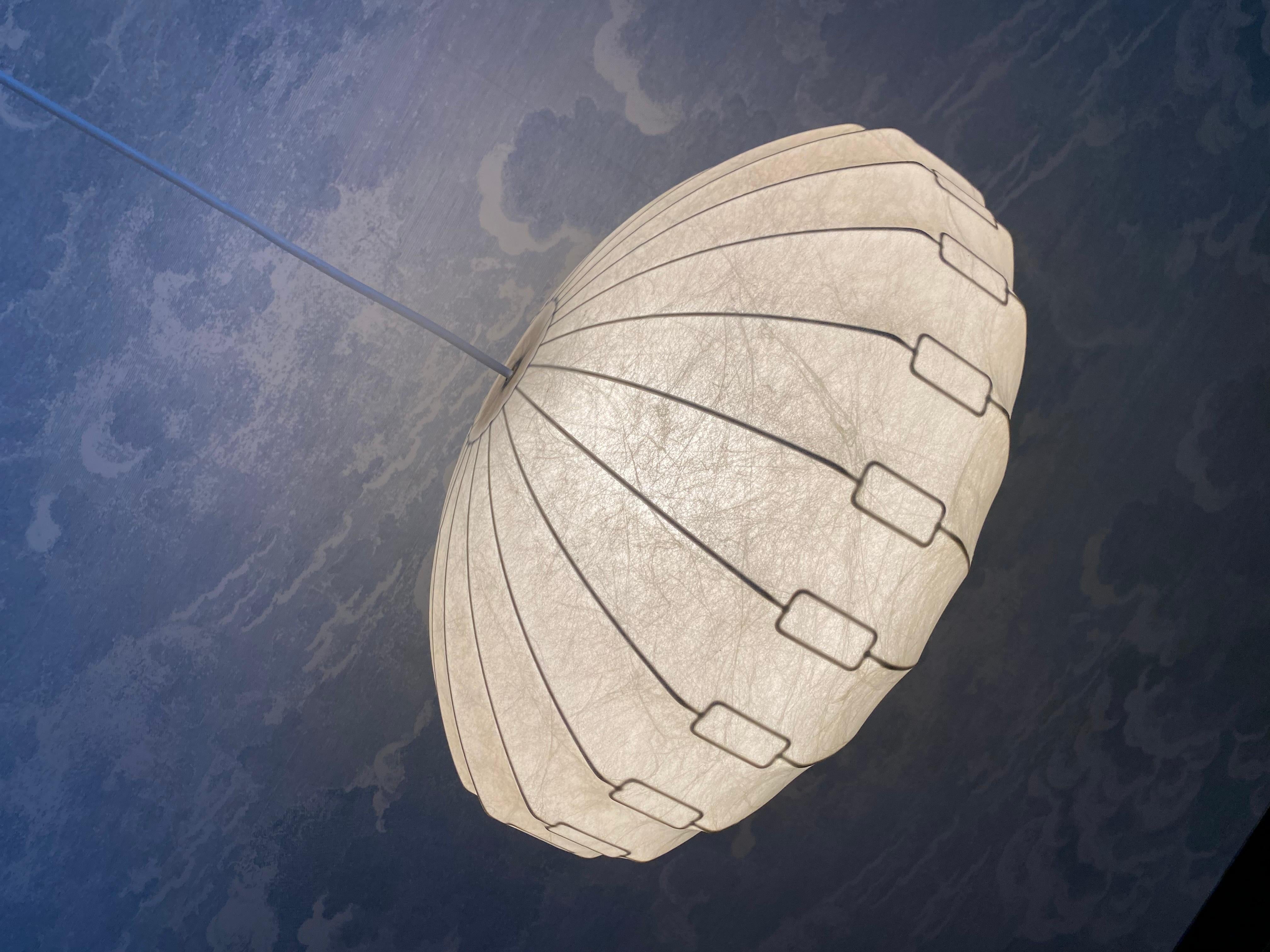 Lampada Cocoon grande Achille & Pier Giacomo Castiglioni, Flos, anni '60 1