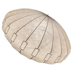 Large Cocoon Lamp Goldkant Achille & Pier Giacomo Castiglioni, Flos, 60s