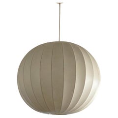 Large Cocoon Pendant Ceiling Lamp by Friedel Wauer for Goldkant, Gemany, 1960s