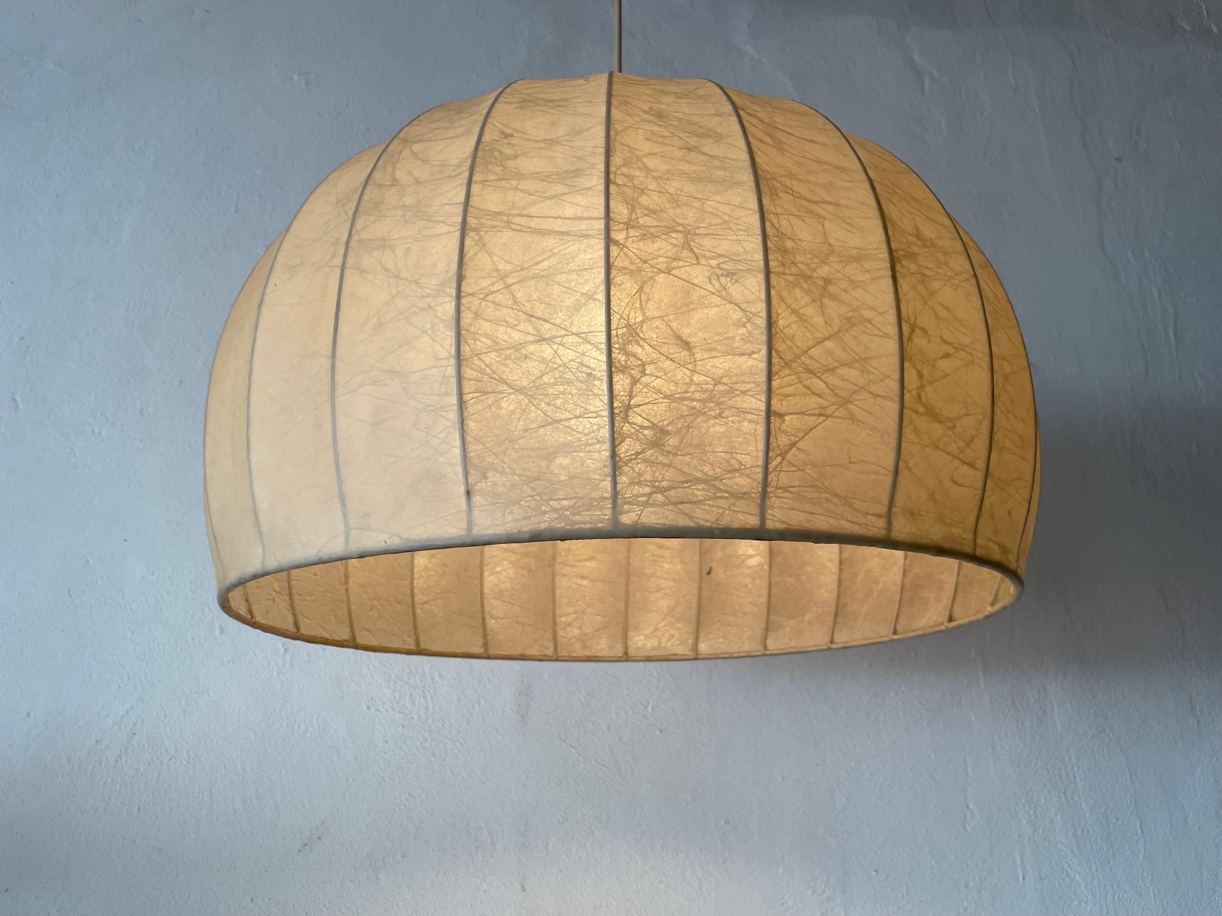 Large Cocoon Pendant Lamp, 1960s, Italy 5