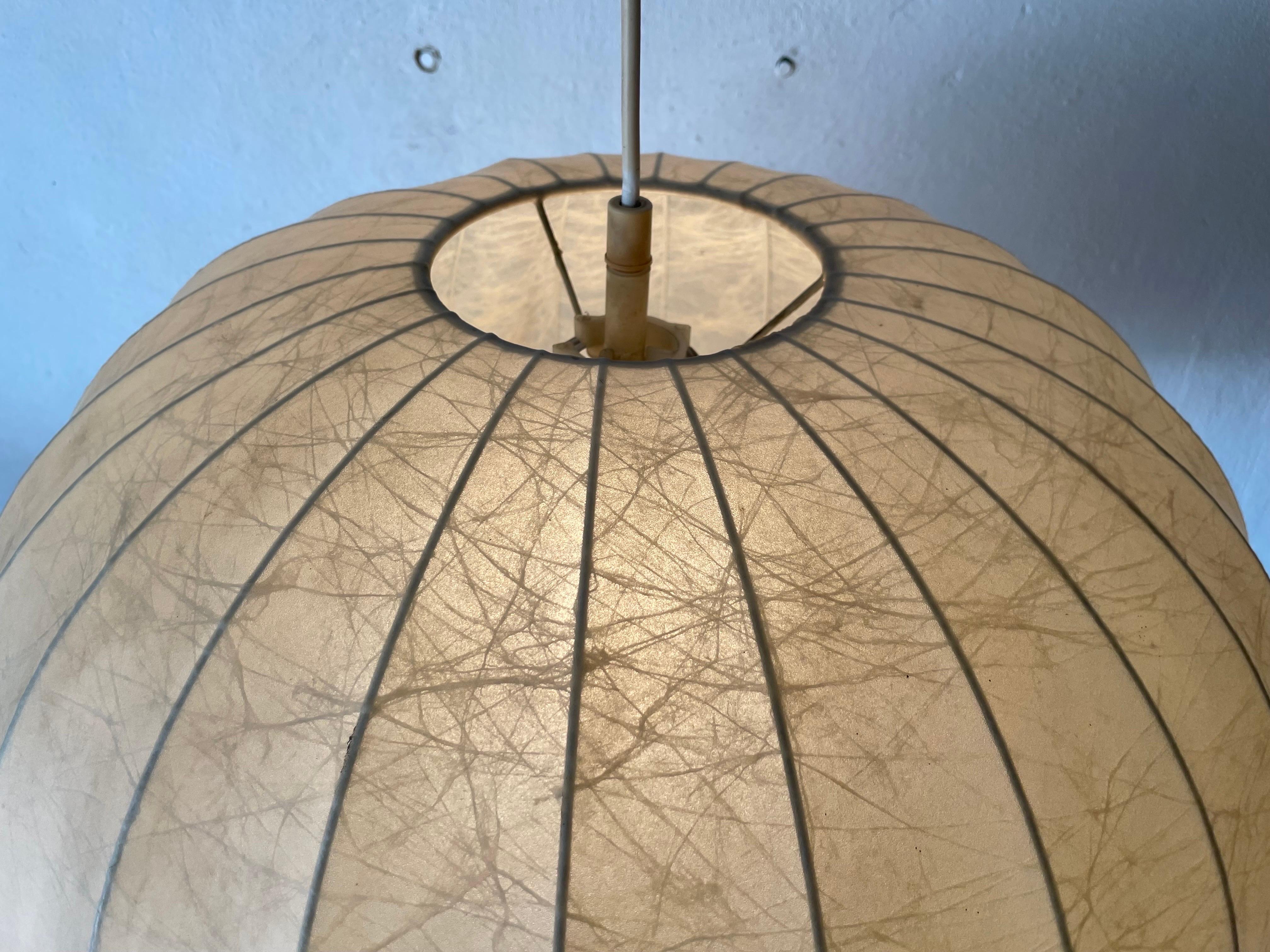 Large Cocoon Pendant Lamp, 1960s, Italy 7