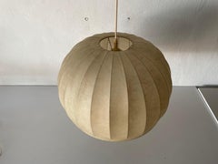 Large Cocoon Pendant Lamp, 1960s, Italy