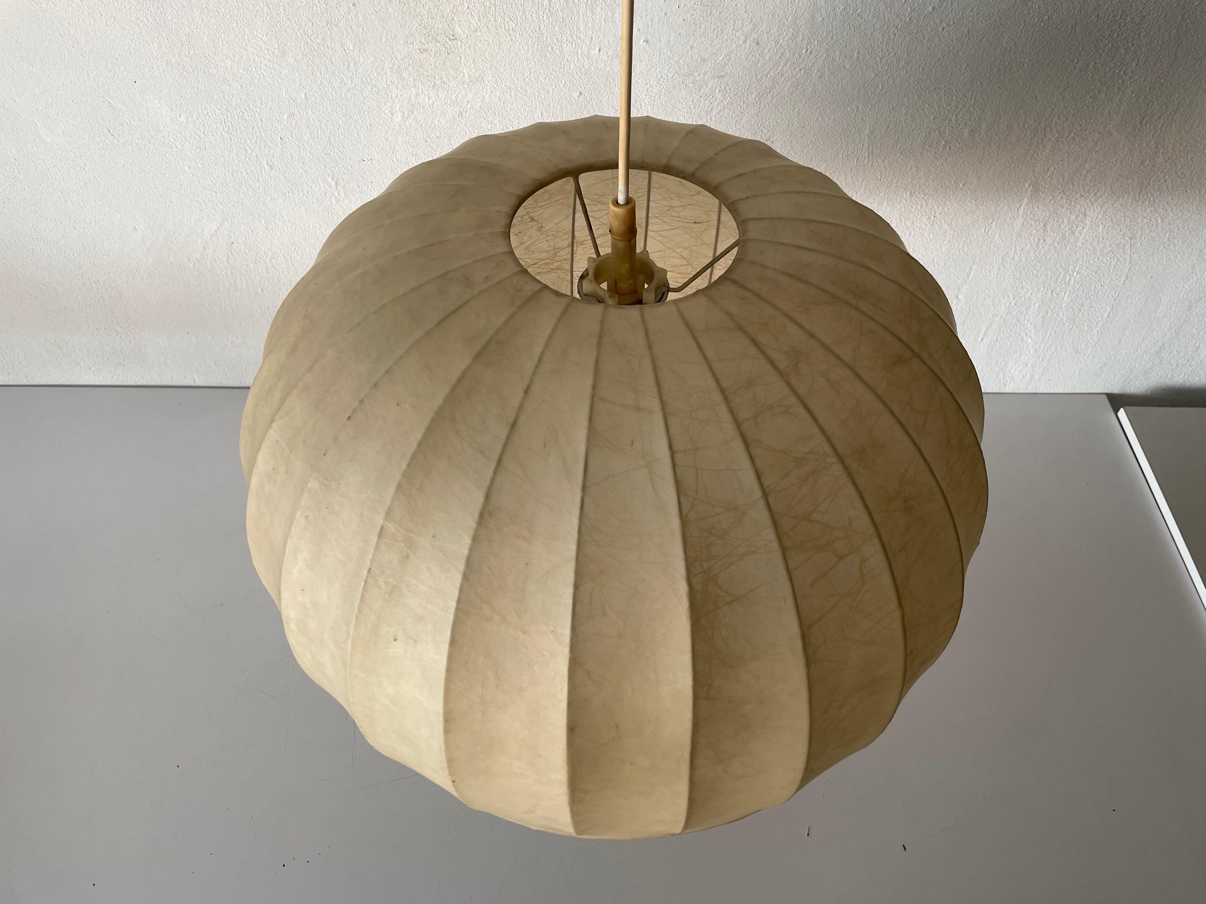 Italian Large Cocoon Pendant Lamp, 1960s, Italy