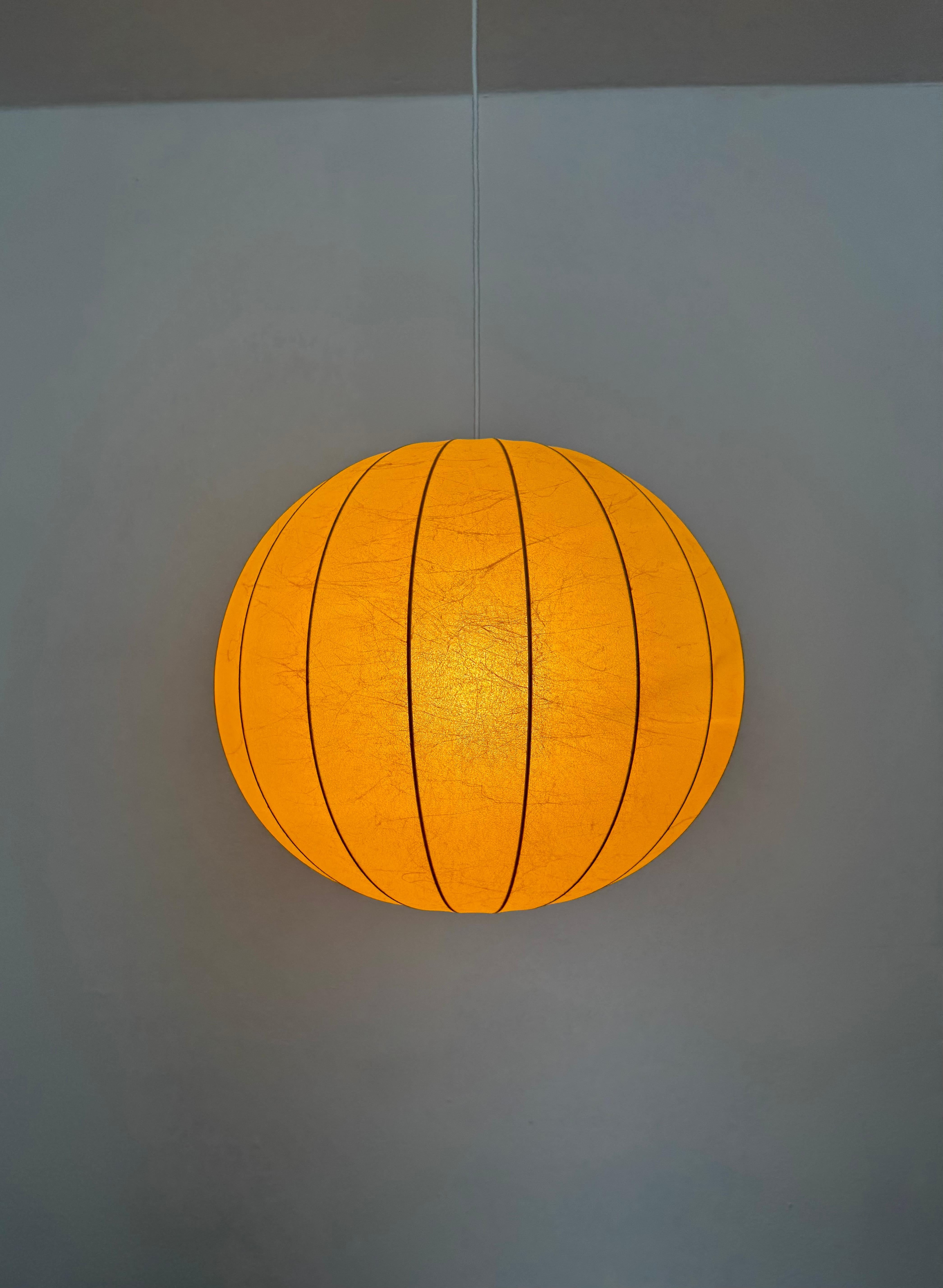 Large Cocoon Pendant Lamp For Sale 2