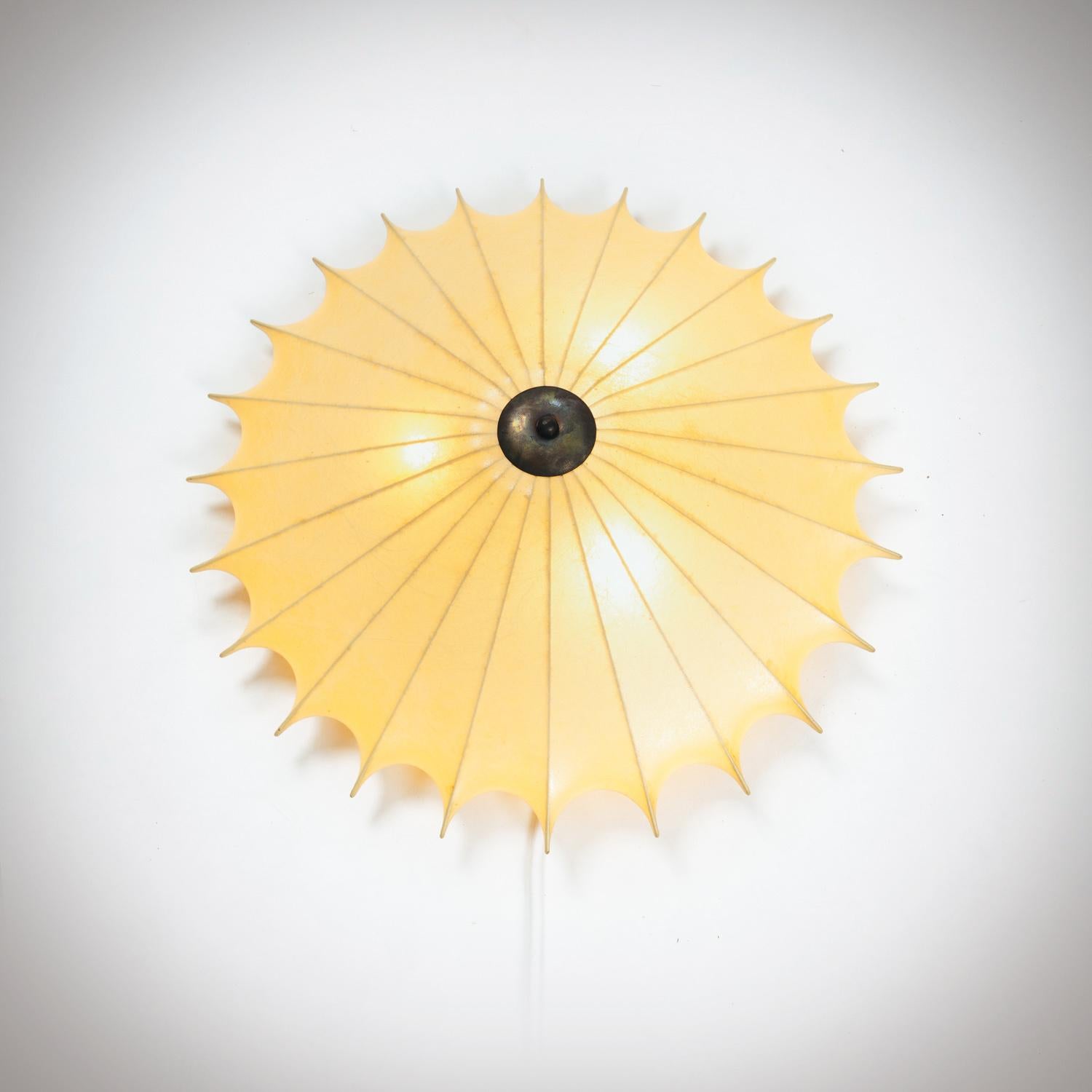 gran Cocoon star aplique de techo empotrable Friedel Wauer Goldkant Leuchten en venta 5