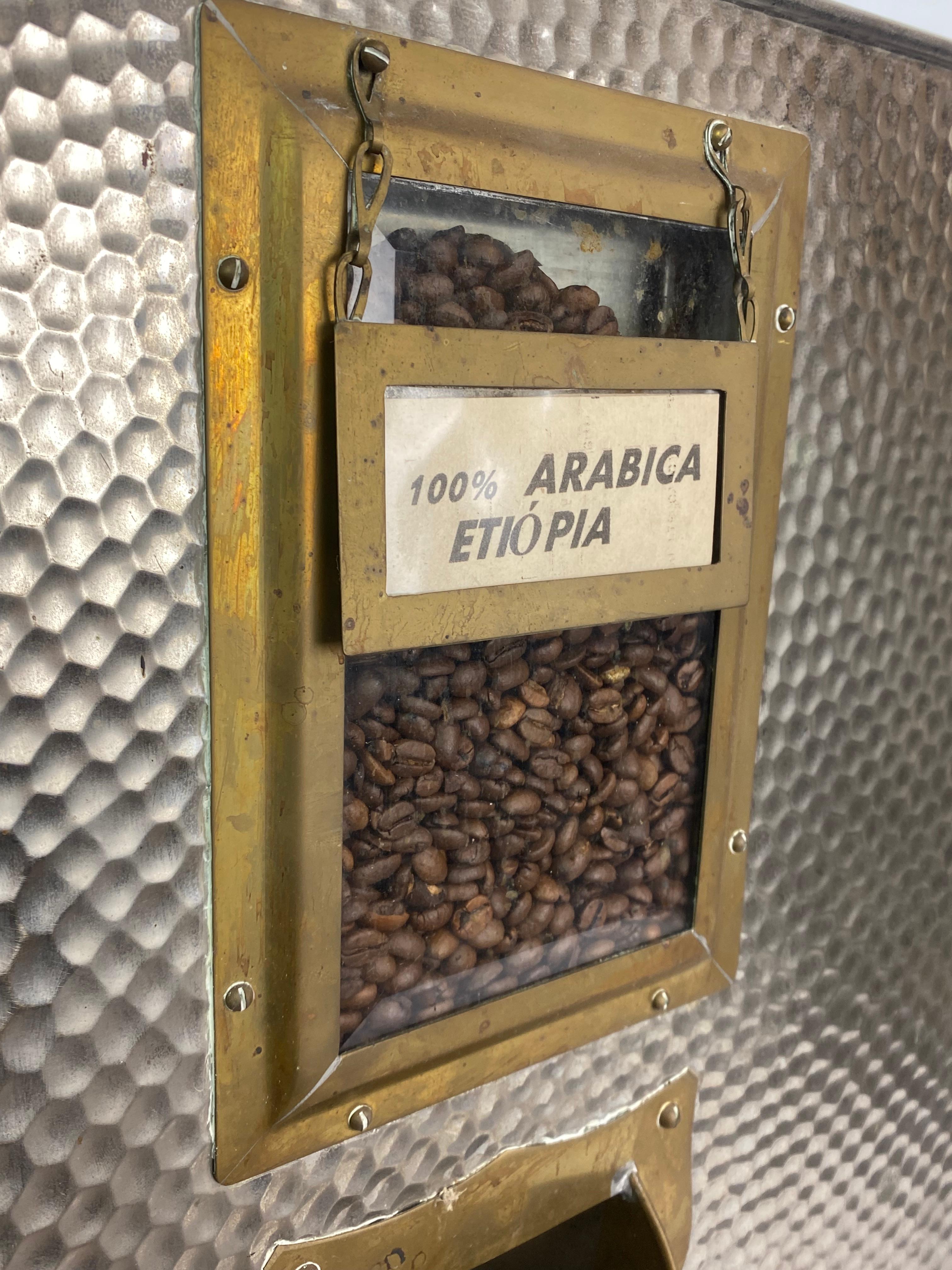 dispensador de cafe en grano