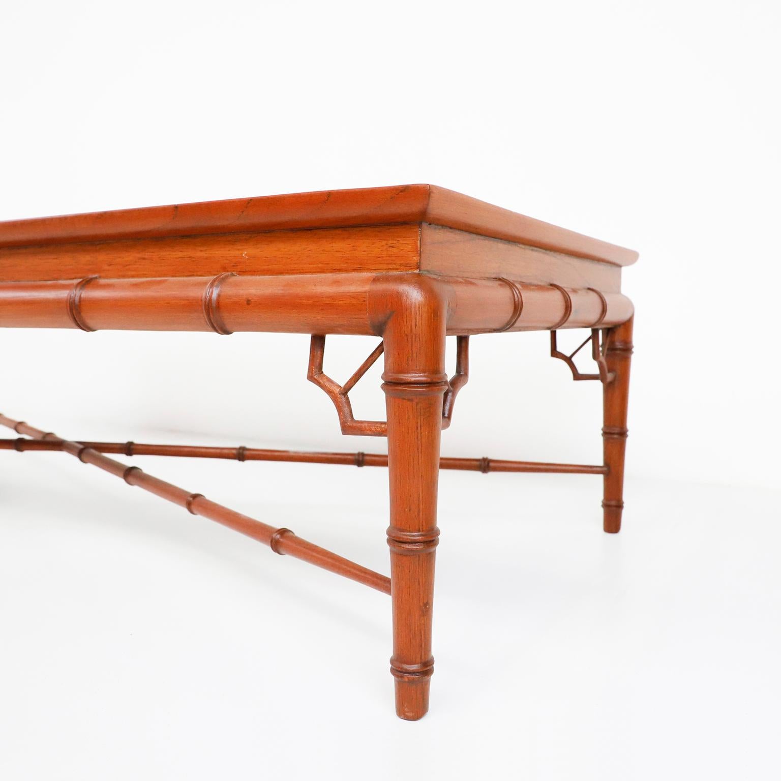 Mid-Century Modern Large Coffee Table Attributed to Frank Kyle For Sale