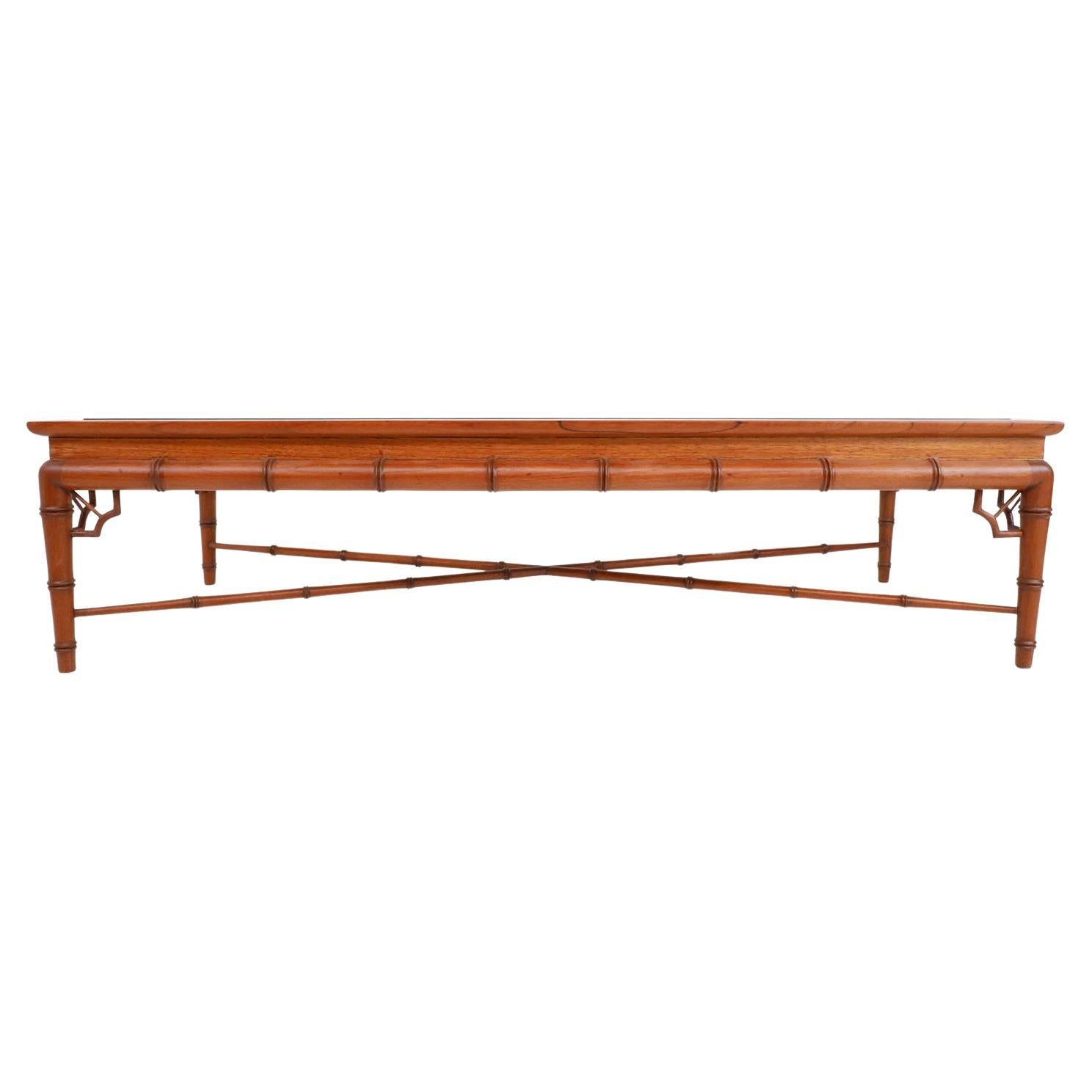 Large Coffee Table Attributed to Frank Kyle For Sale