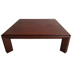 Grande table basse de style Afra et Tobia Scarpa, Italie