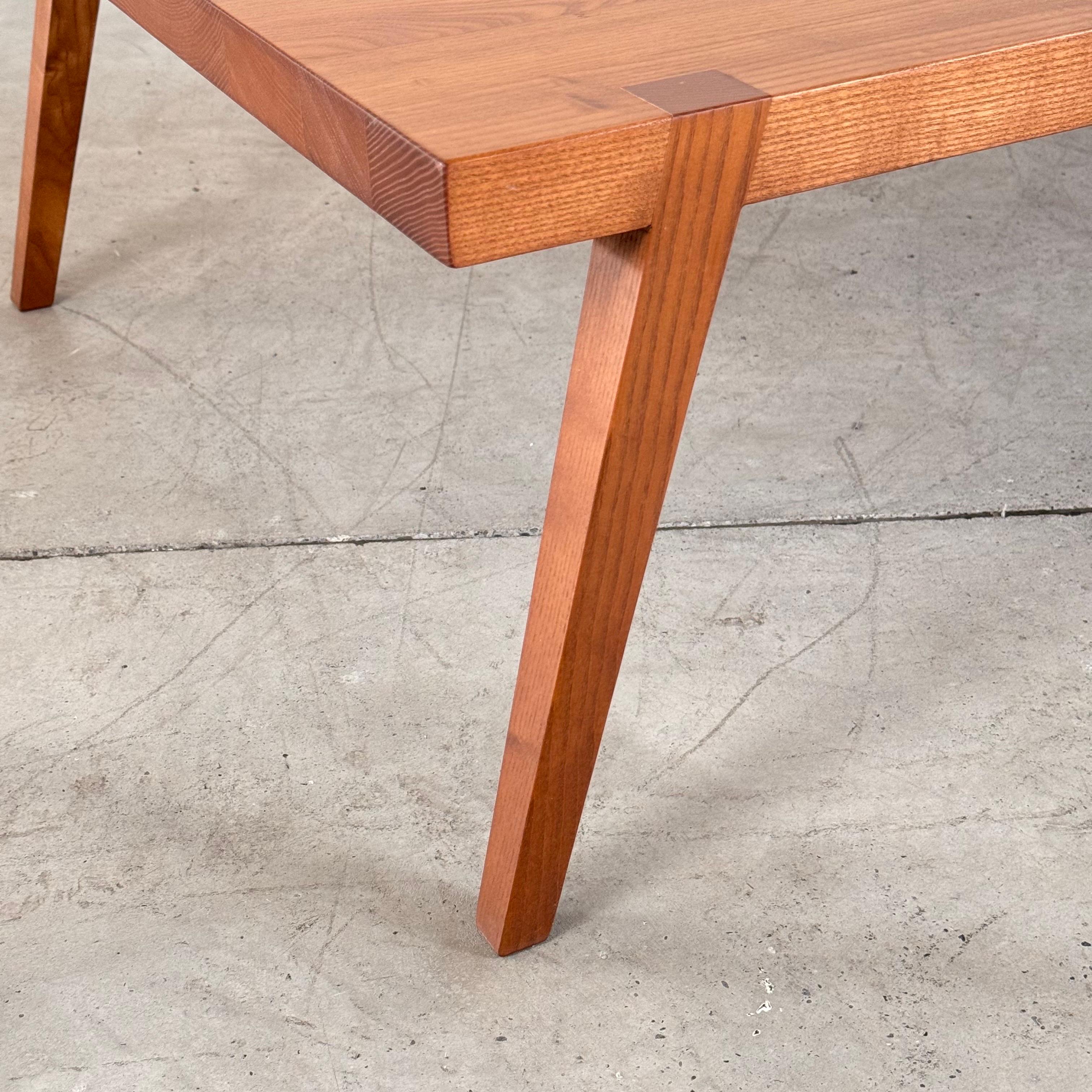 Grande table basse en noyer par Centro Studio Flexform, 1988 en vente 1