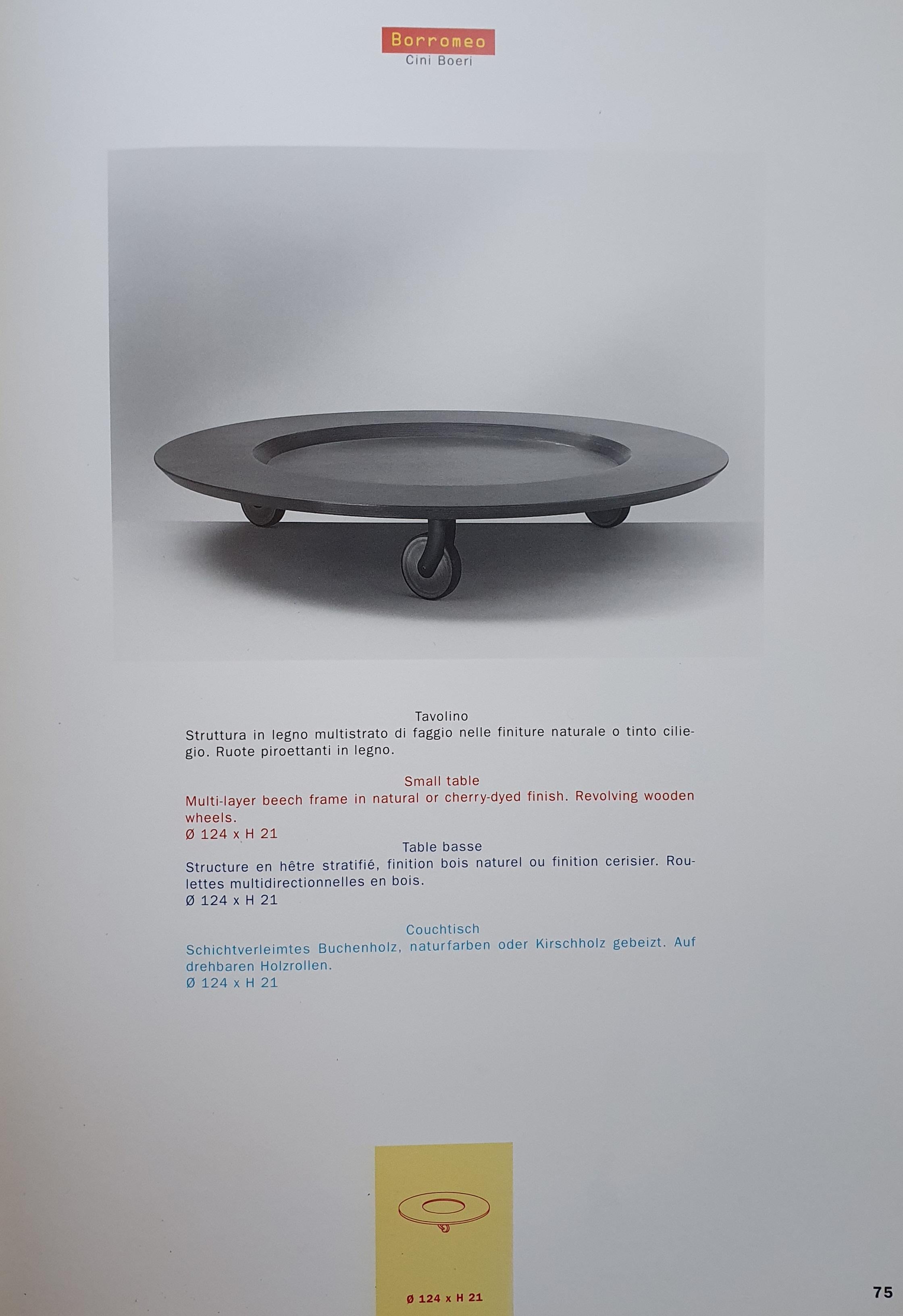  Großer Couchtisch von Cini Boeri für Mastrangelo Milan Furniture meda Italia (Moderne) im Angebot