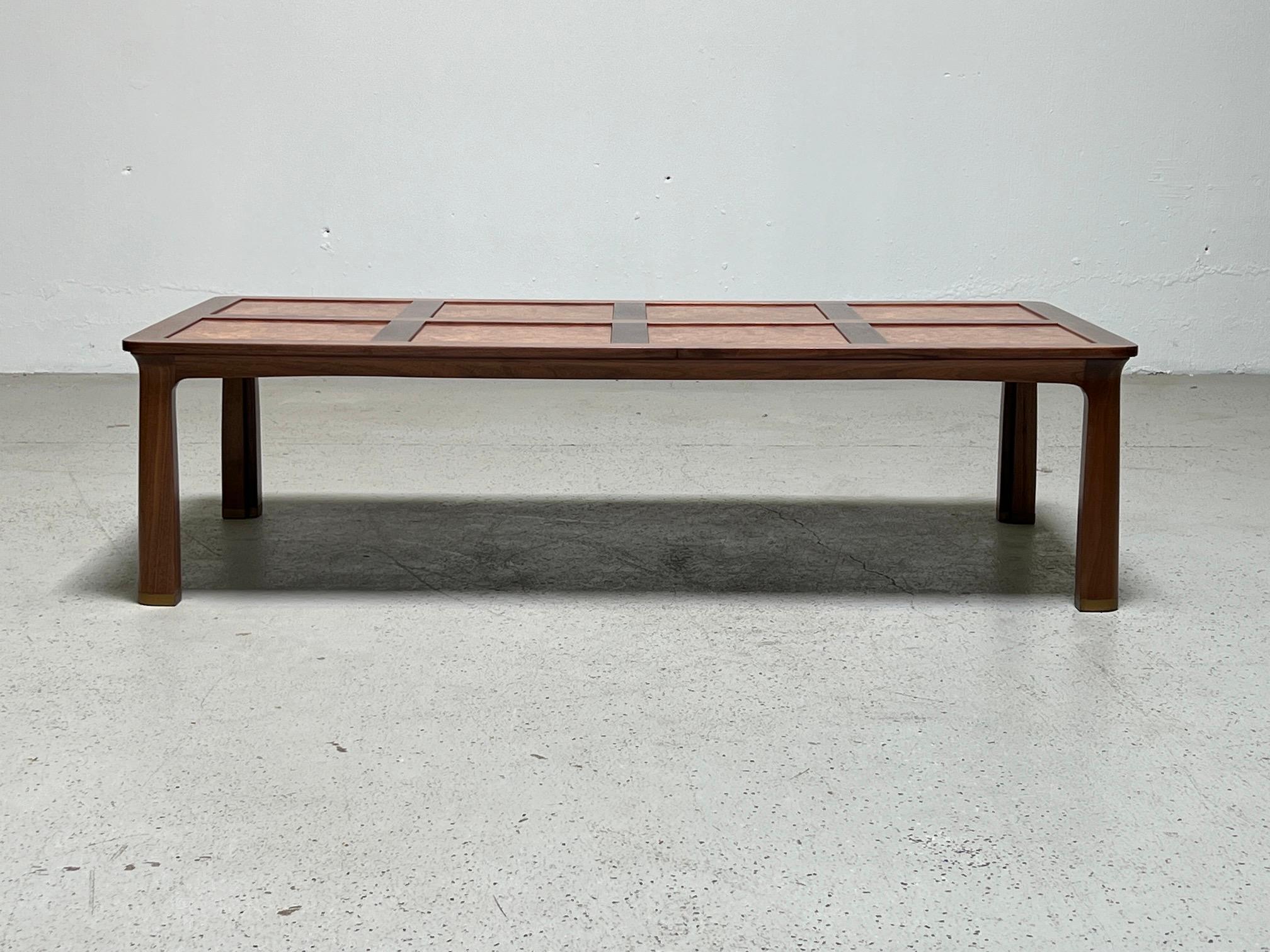 Large Coffee Table by Edward Wormley for Dunbar In Good Condition In Dallas, TX