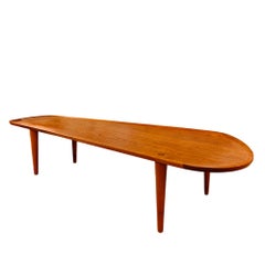 Grande table basse de Houmand-Olsen - Danemark 1958
