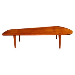 Grande table basse de Houmand-Olsen - Danemark 1958