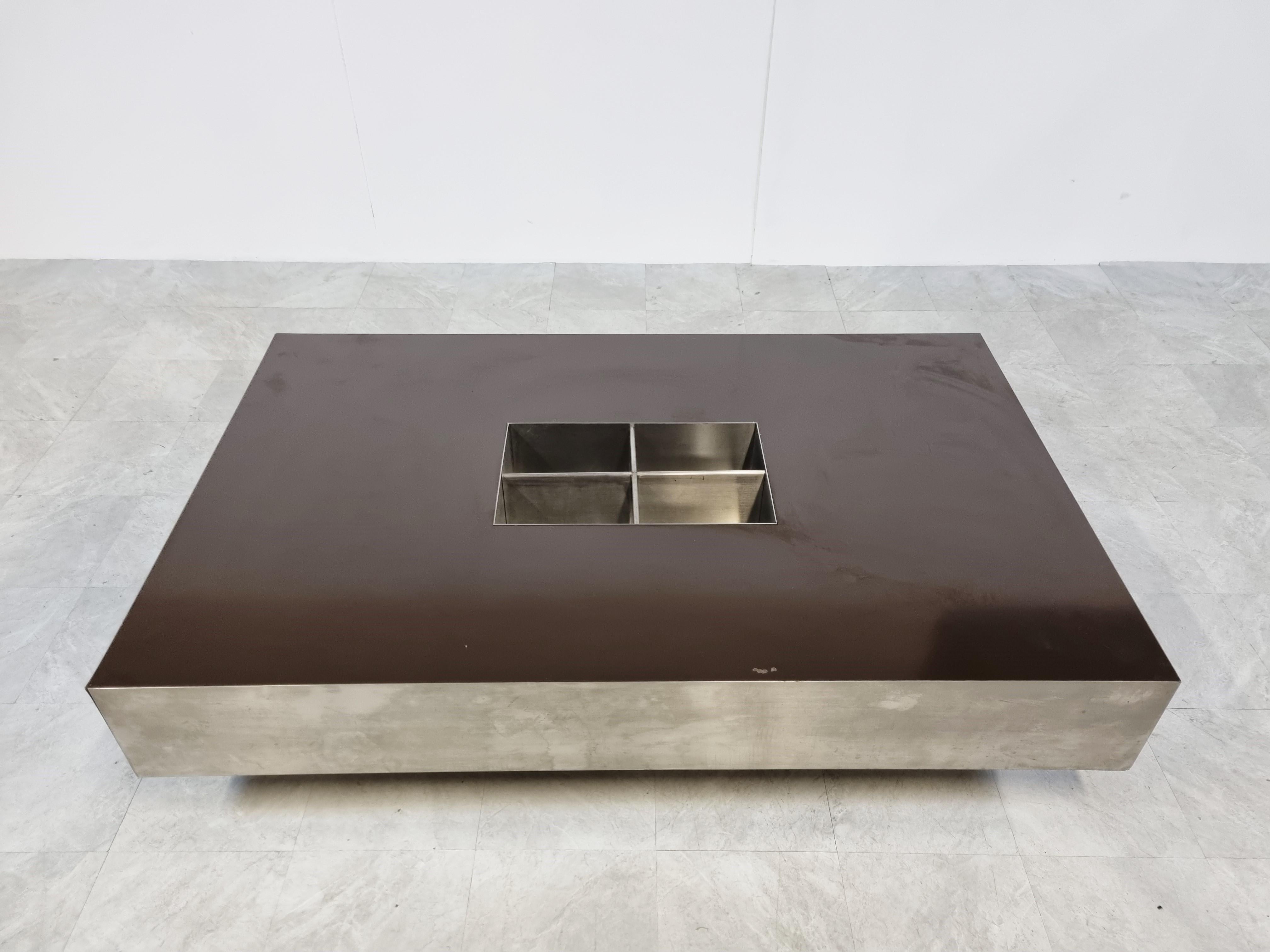 Lacquered Large Coffee Table by Mario Sabot, 1970s