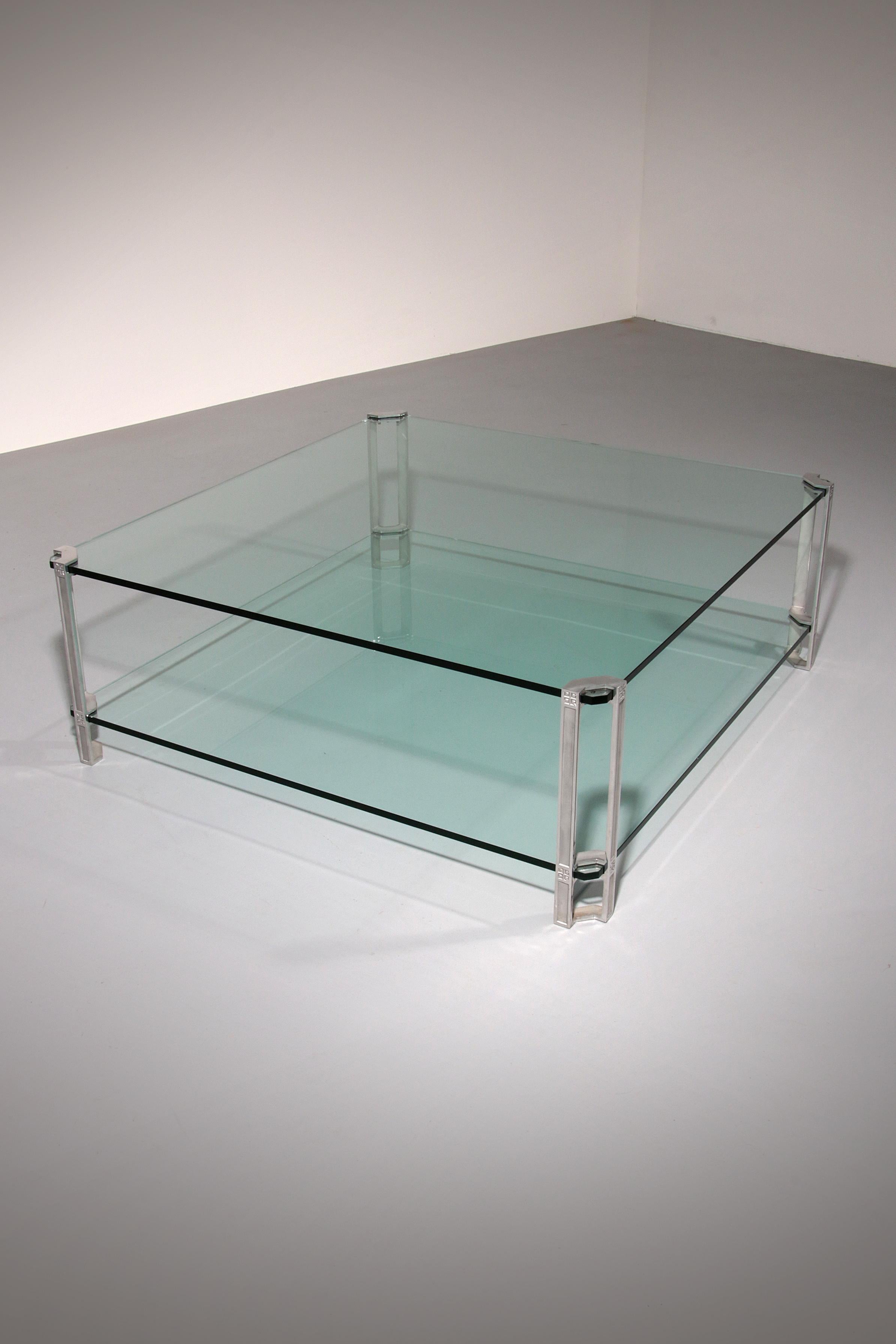 

These vintage tables are more than just furniture — they are true statements of artistry and craftsmanship.

Designed by the renowned Peter Ghyczy, each table features original aluminum legs that perfectly balance elegance with structural