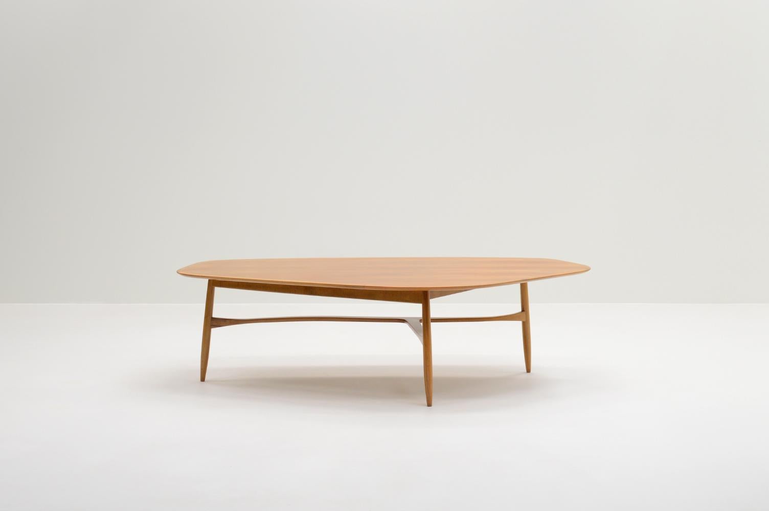 Mid-Century Modern Large coffee table by Svante Skogh for Laauser, 1960s Germany. 