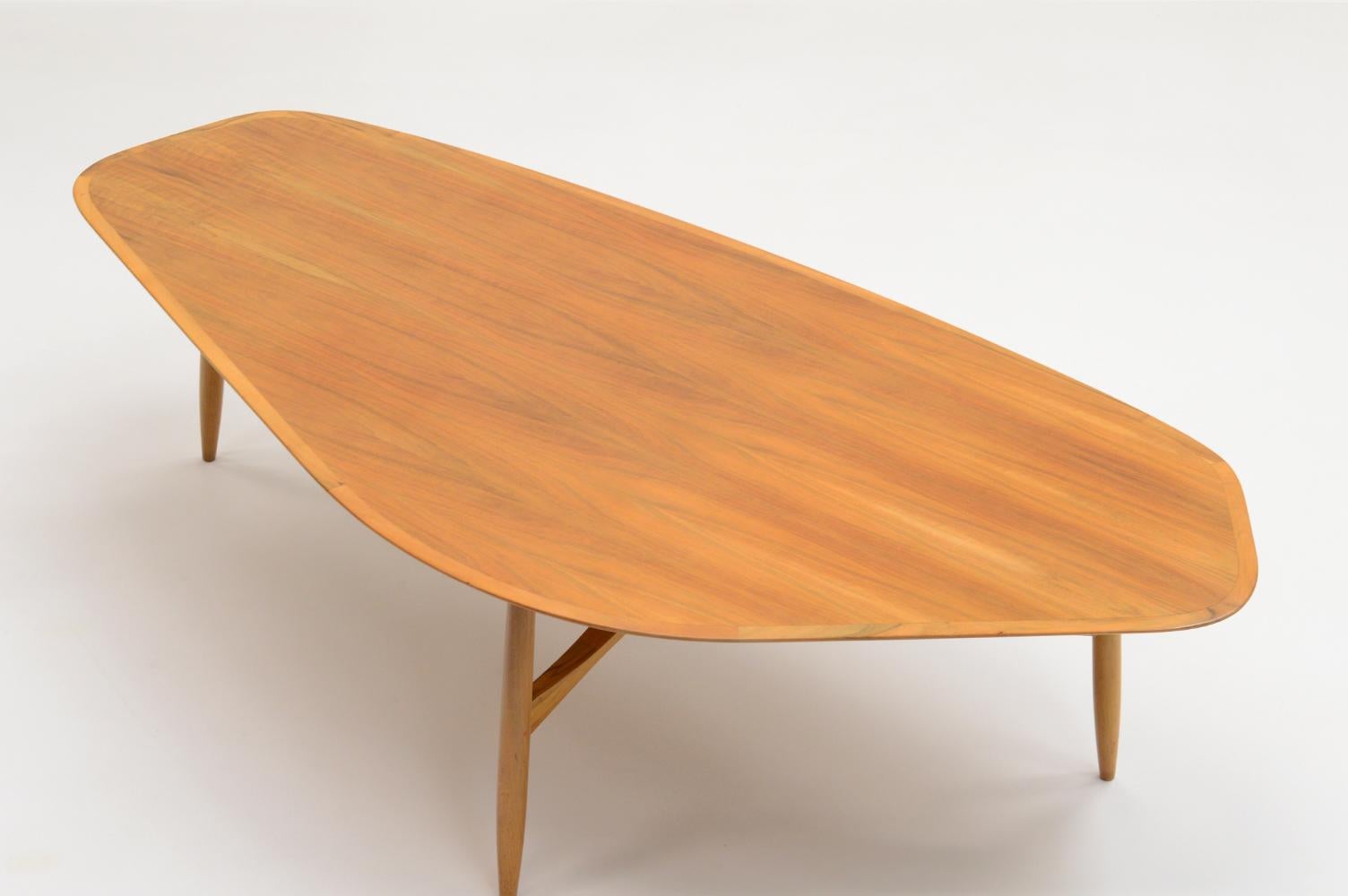 Mid-20th Century Large coffee table by Svante Skogh for Laauser, 1960s Germany.  For Sale