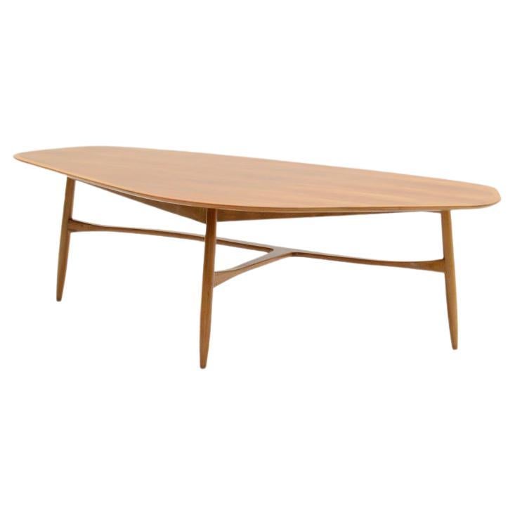 Large coffee table by Svante Skogh for Laauser, 1960s Germany.  For Sale