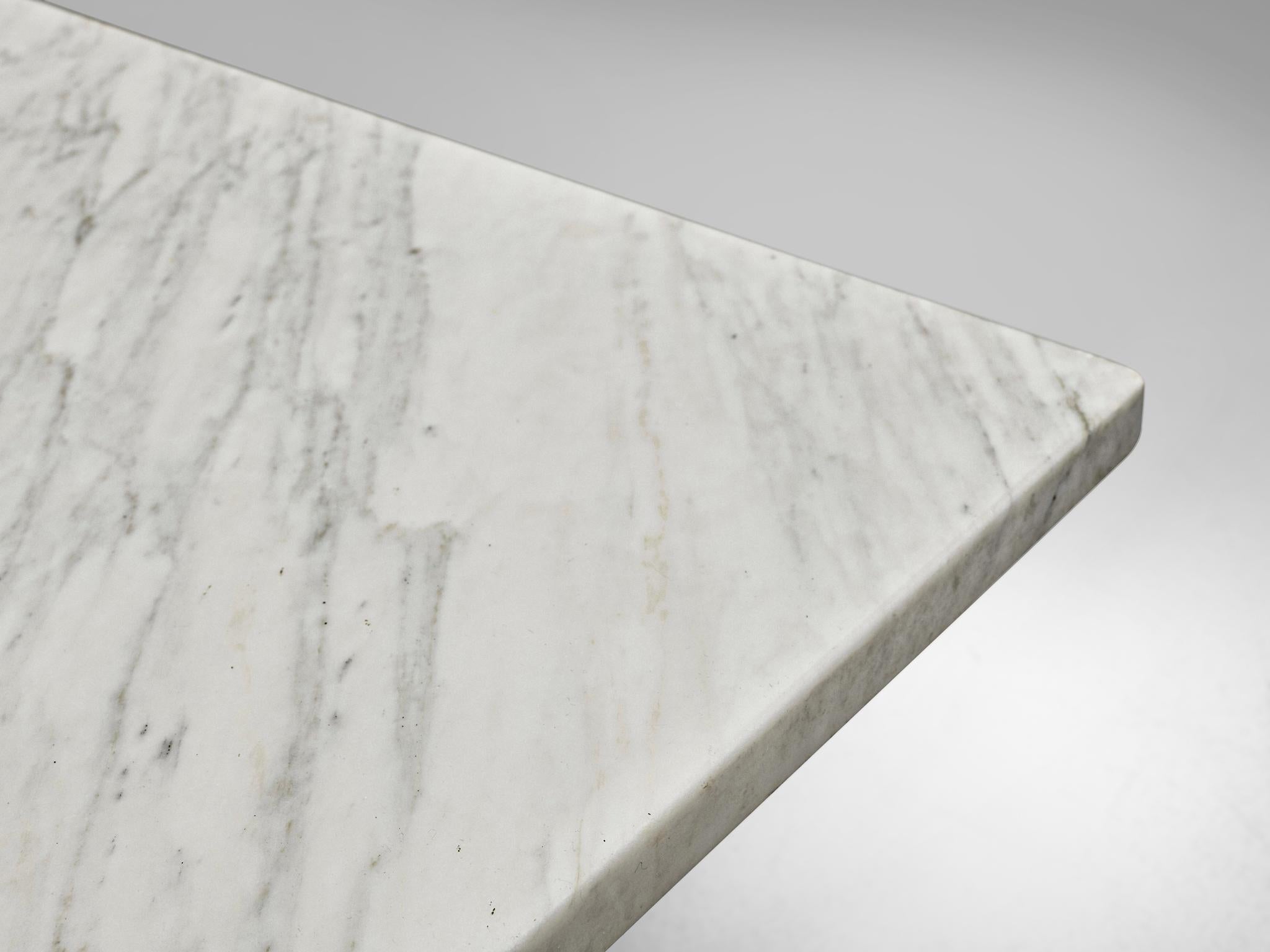 Large Coffee Table in Carrara Marble 2