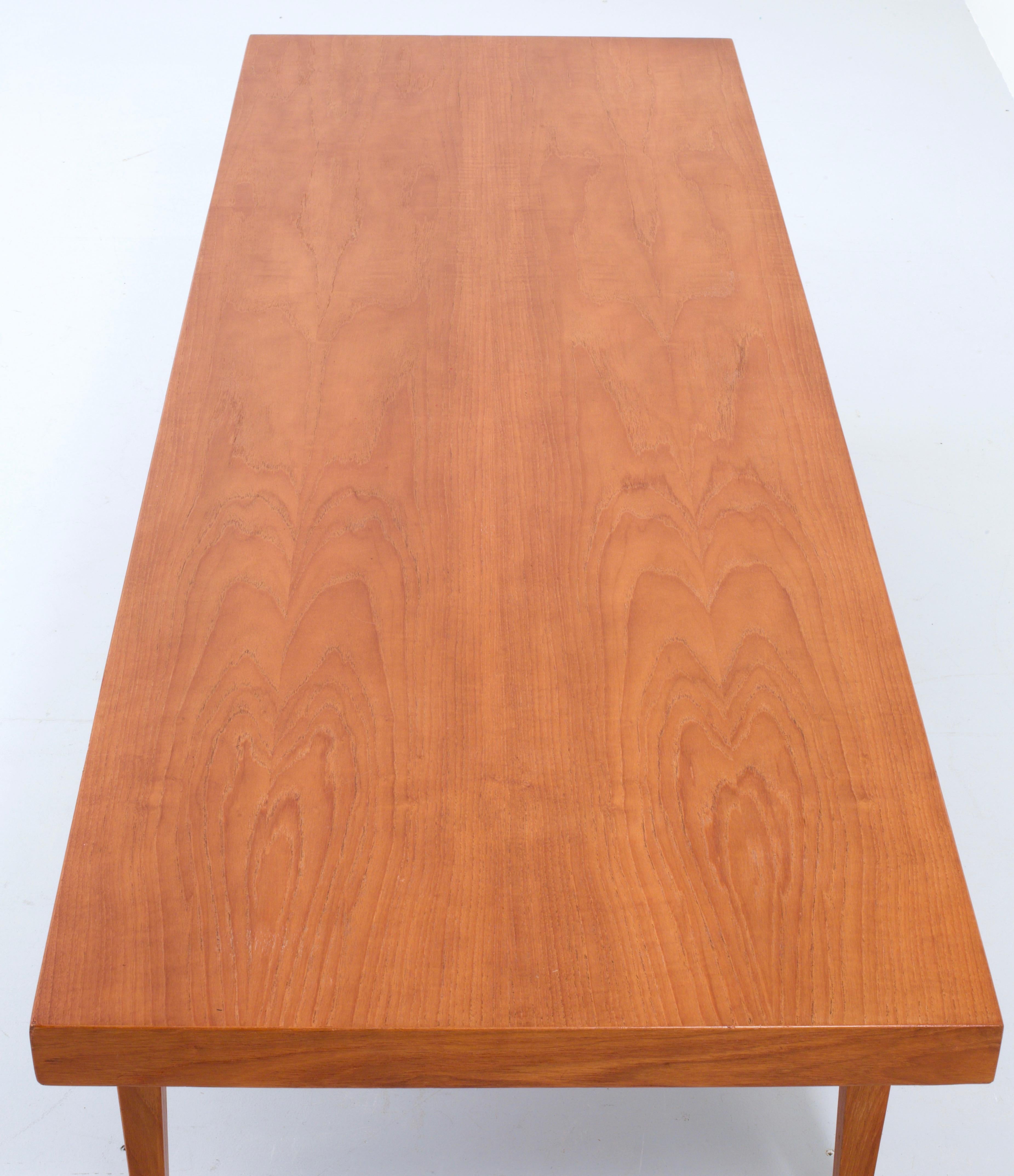Large Coffee Table in Teak by Severin Hansen for Bovenkamp, Denmark, 1960s In Excellent Condition For Sale In Amsterdam, NL
