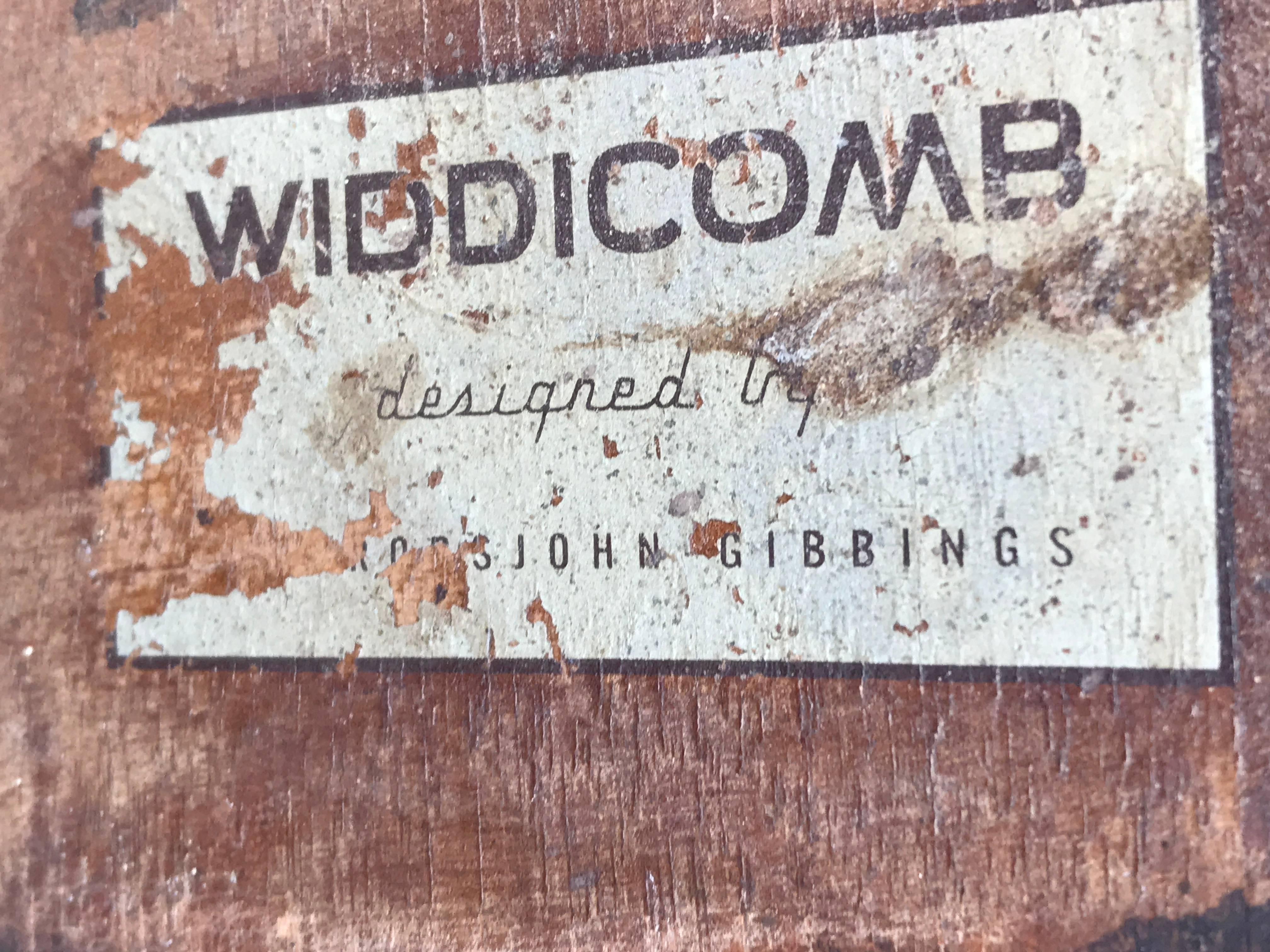 Mid-Century Modern Large Coffee Table or Magazine Rack by Robsjohn-Gibbings for Widdicomb
