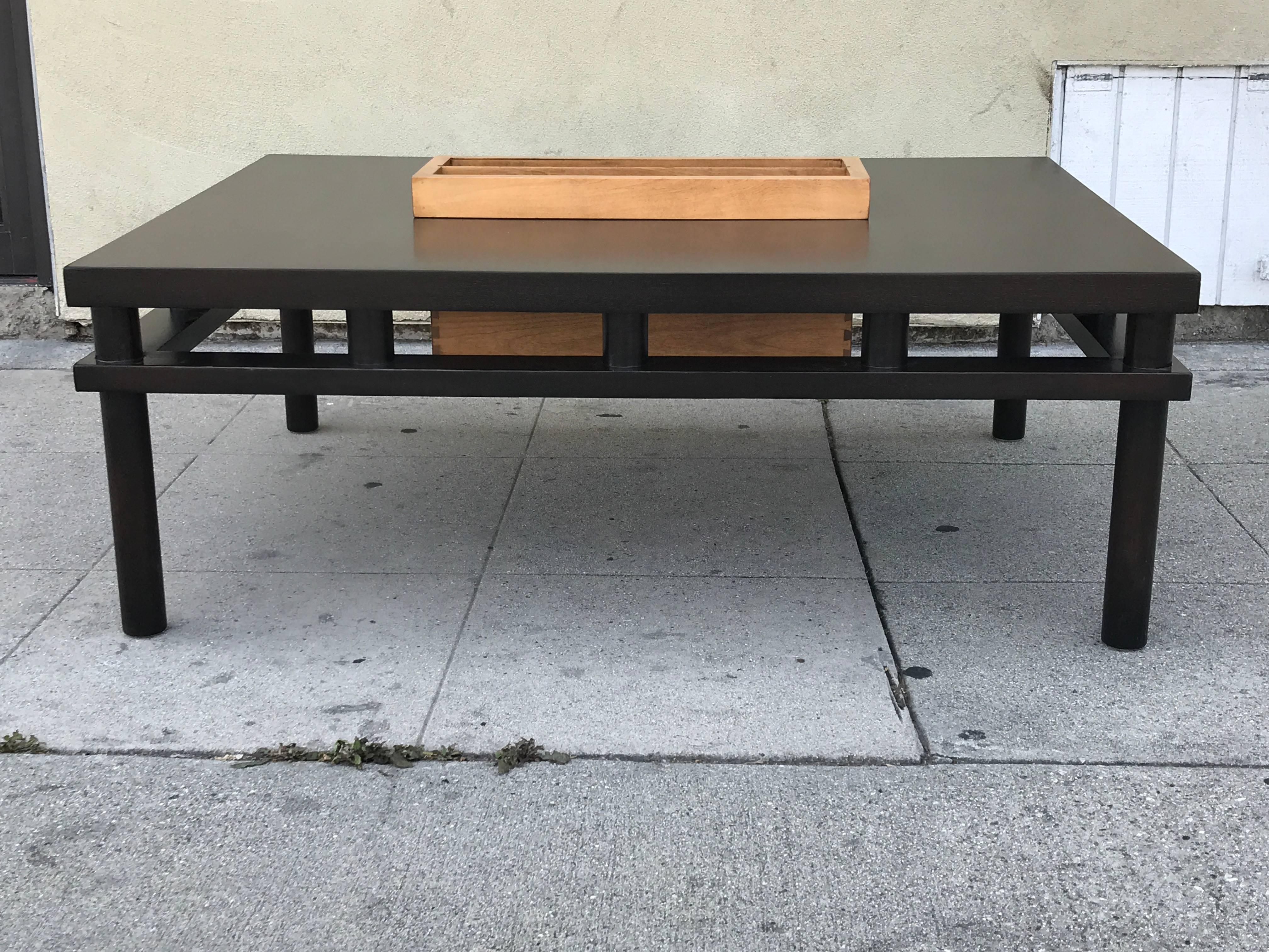 Large Coffee Table or Magazine Rack by Robsjohn-Gibbings for Widdicomb In Excellent Condition In Pasadena, CA