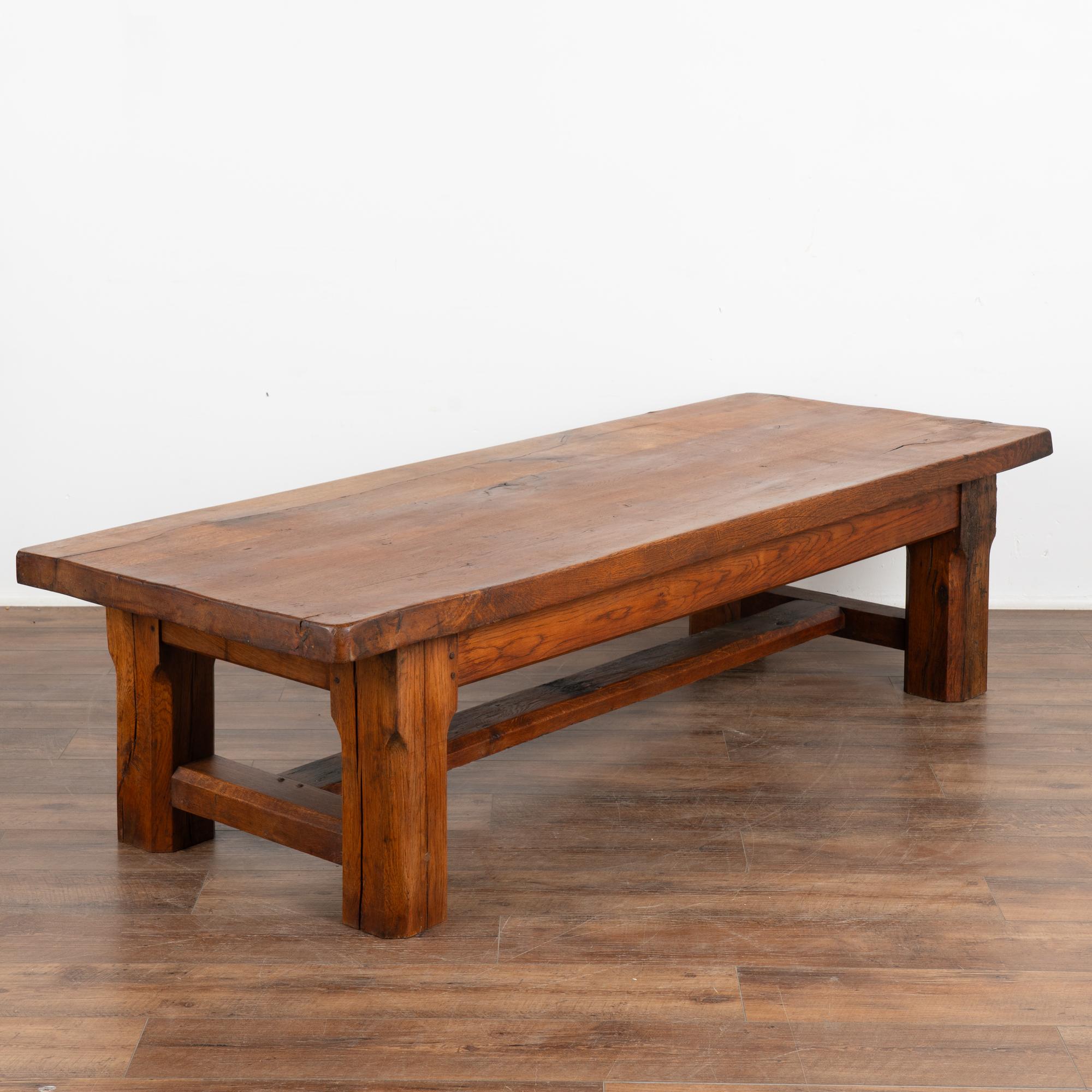 Large Coffee Table With Single Drawer from France, circa 1900 For Sale 6