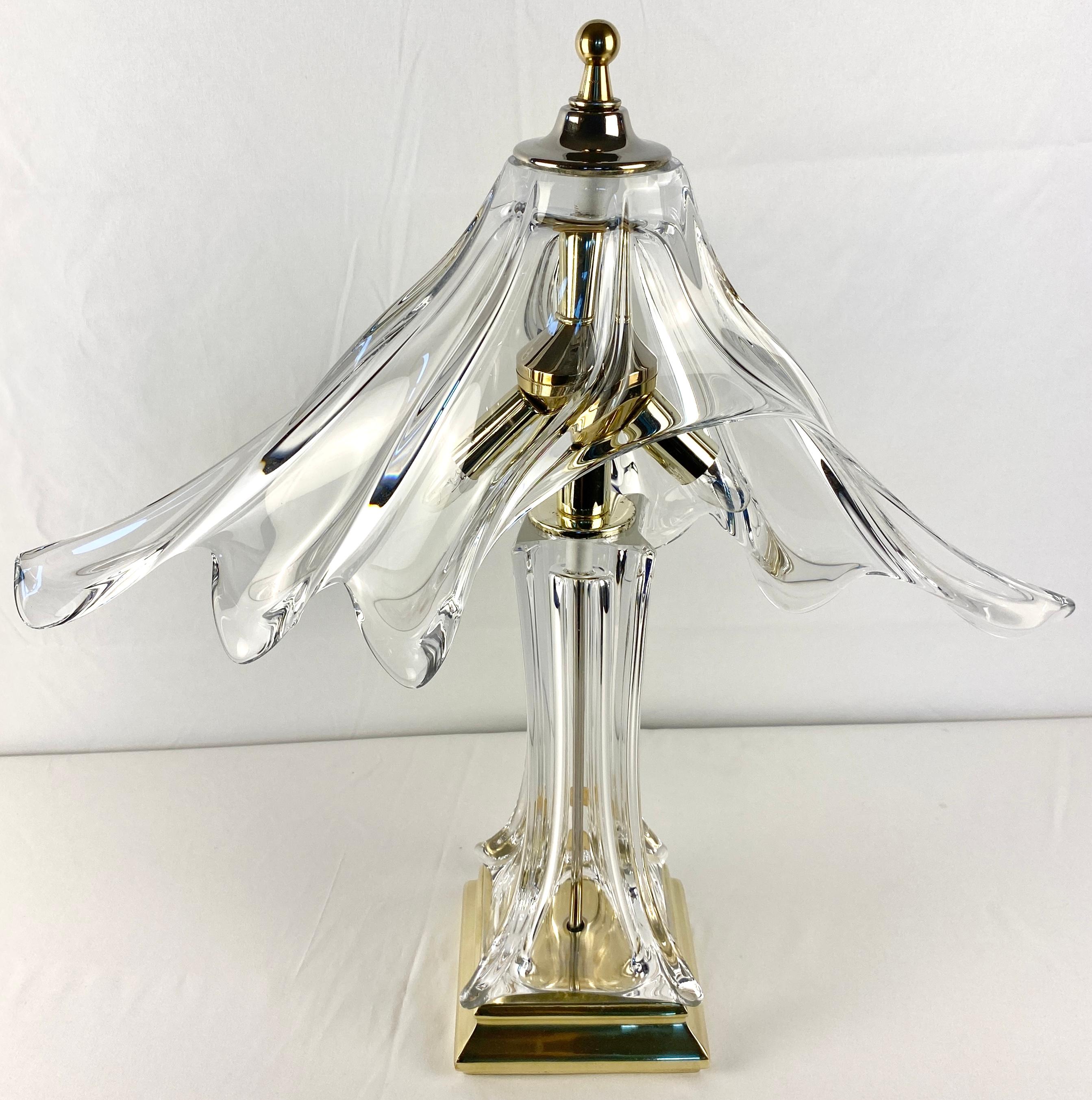 Large Cofrac Art Verrier Table Lamp For Sale 1