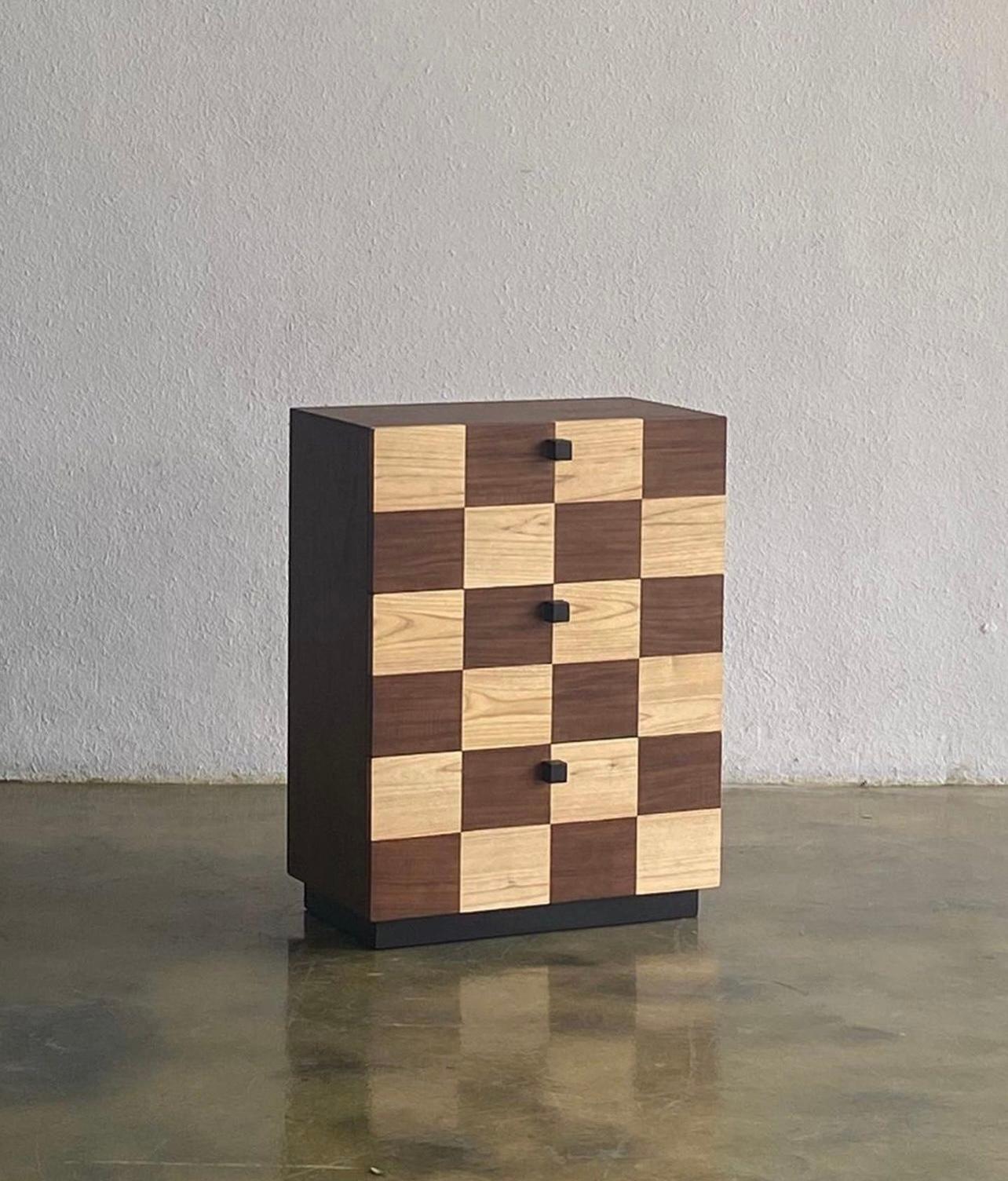 Large Coklat Side Table by Studio Kallang
Dimensions: W 60 x D 37 x H 80 cm
Materials: Solid Teak, Solid Sungkai. 

STUDIO KALLANG IS A SINGAPORE AND SEATTLE BASED PROJECT FOCUSING ON OBJECTS DESIGNED BY FAEZAH SHAHARUDDIN.
PIECES ARE PLAYFUL