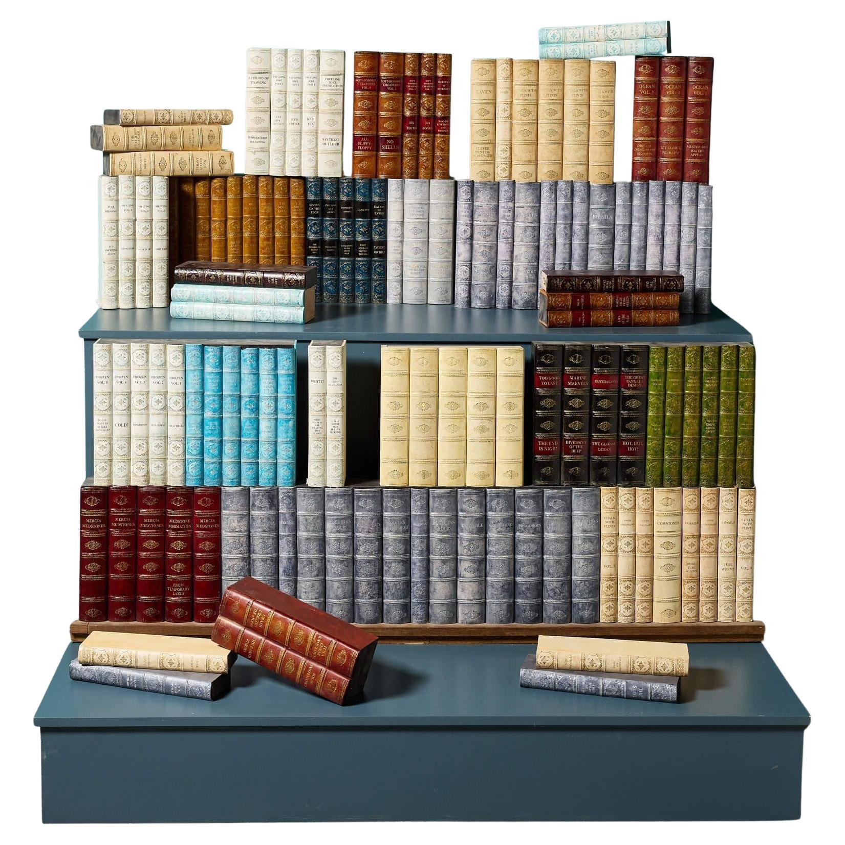 Large Collection of Faux Antique Books