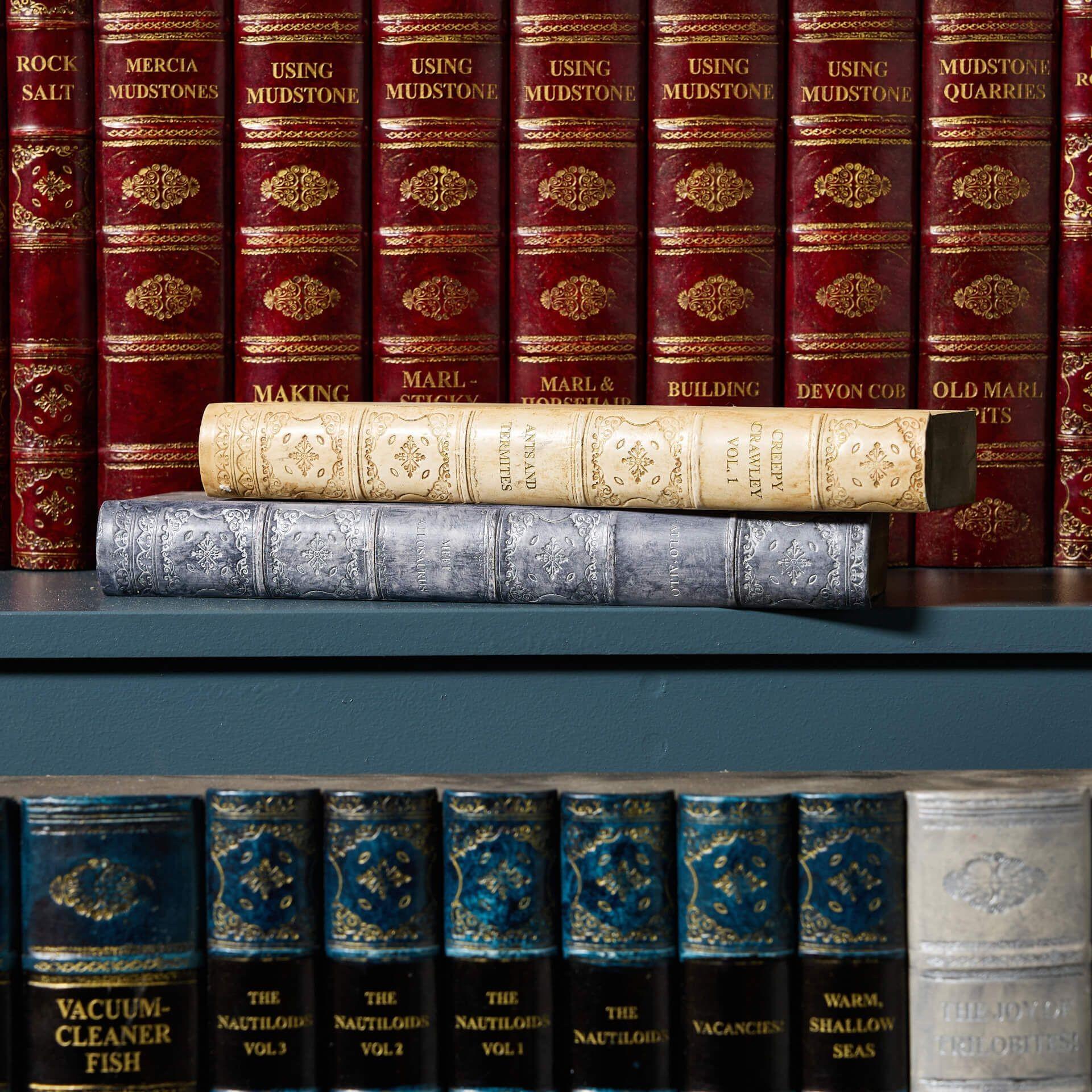 Gran colección de libros decorativos de imitación Georgiano en venta