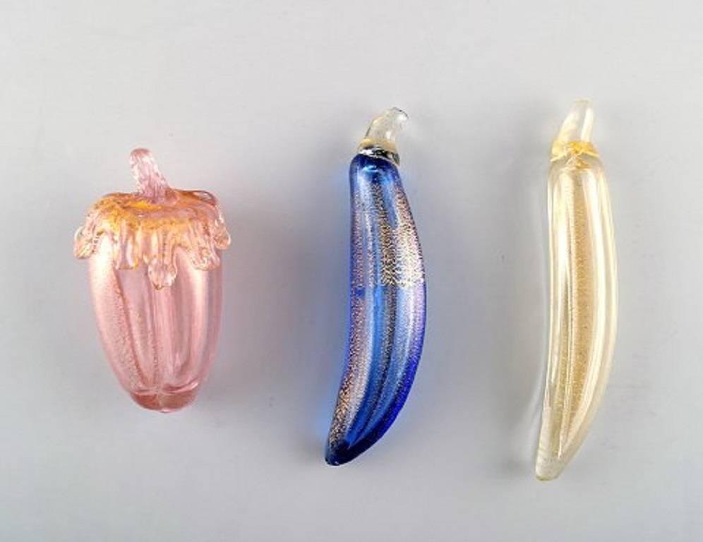 Italian Large Collection of Murano Fruits in Art Glass, 1960s For Sale