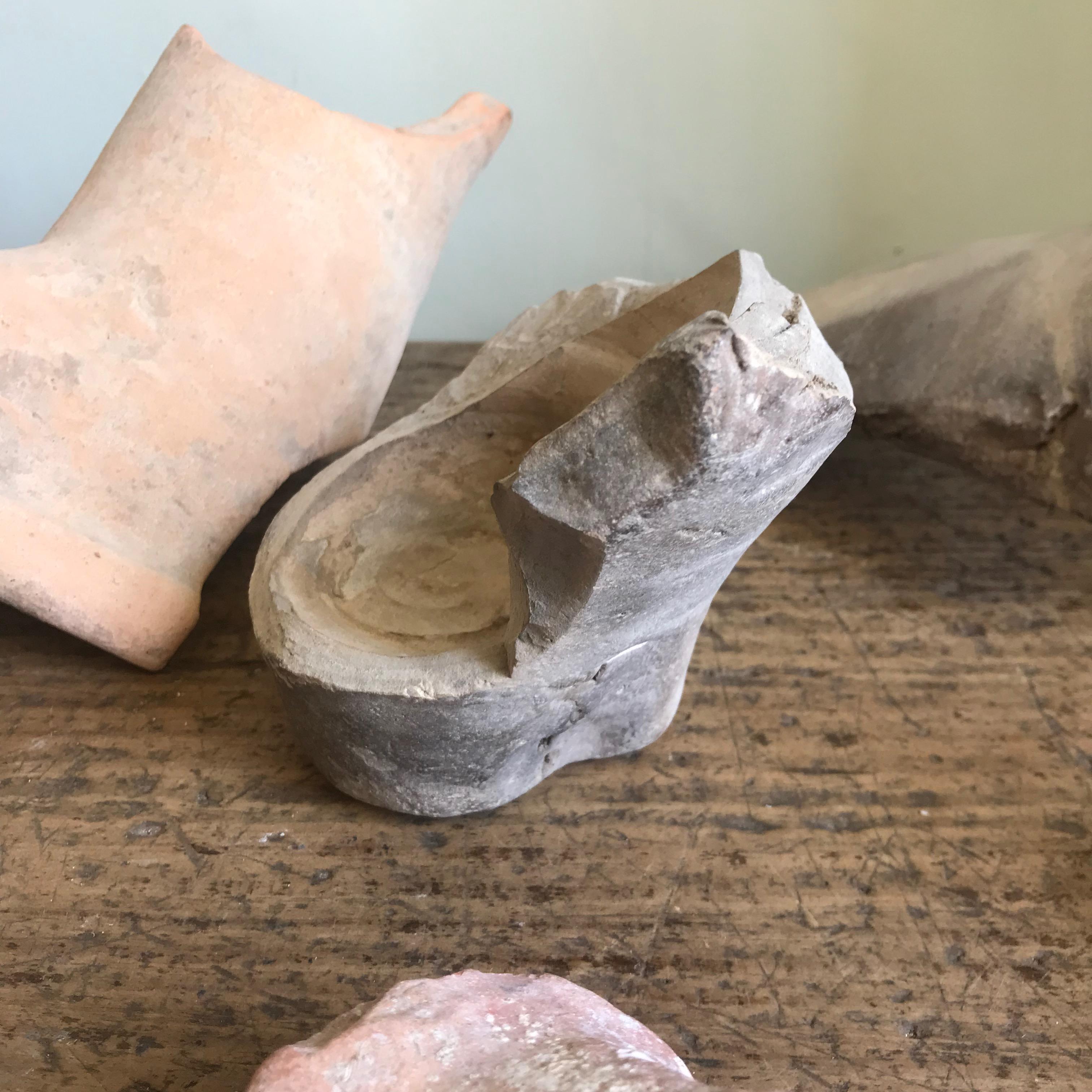 Large Collection of Romano British Pottery Fragments For Sale 1
