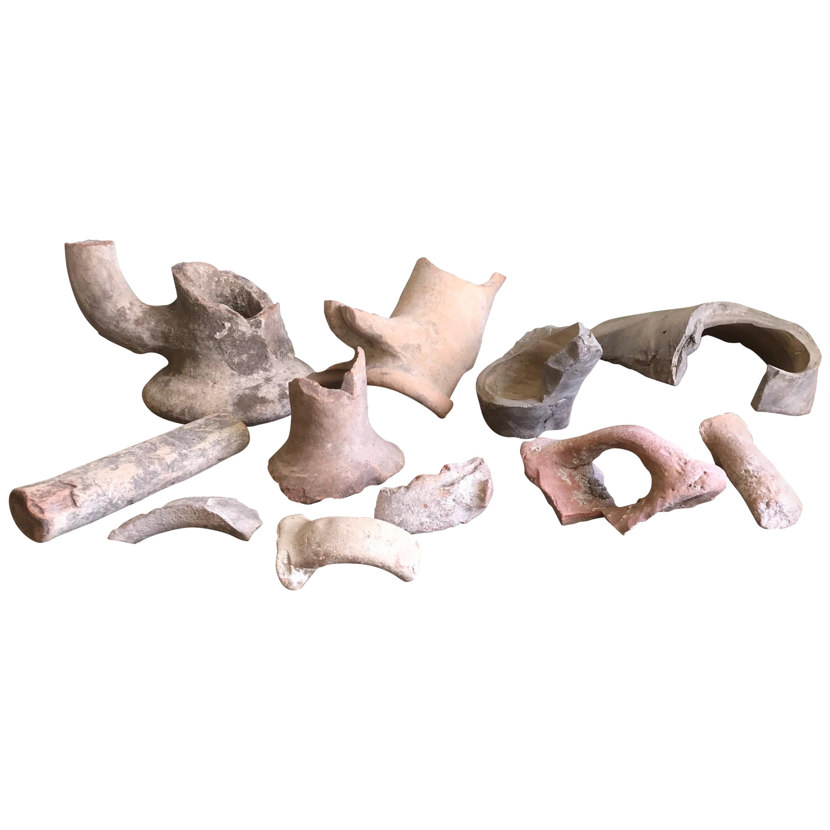 Large Collection of Romano British Pottery Fragments For Sale