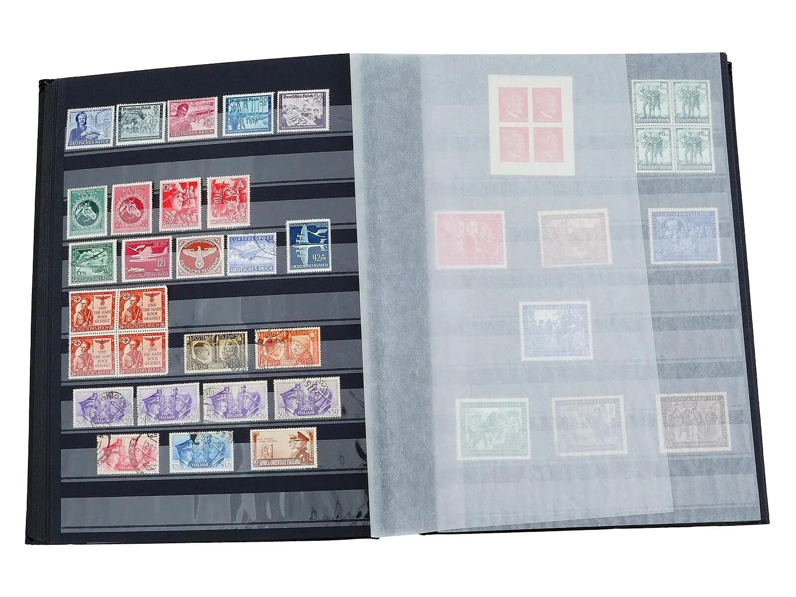 Tedesco Grande collezione di francobolli tedeschi della seconda guerra mondiale in vendita