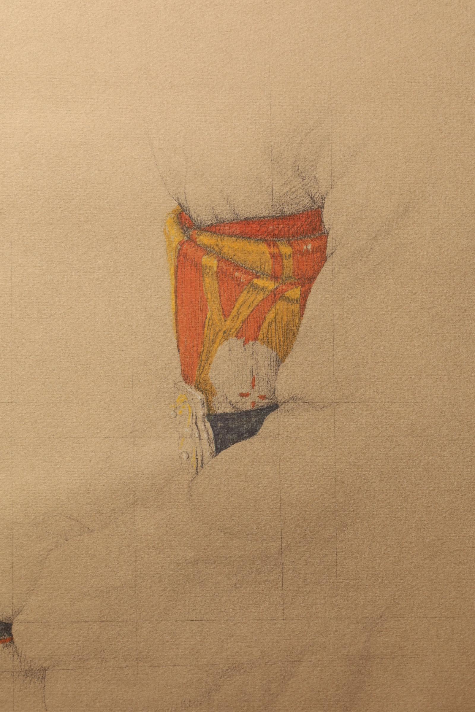 Showa Large Collotype Print by Ryunosuke Fukui 'from 