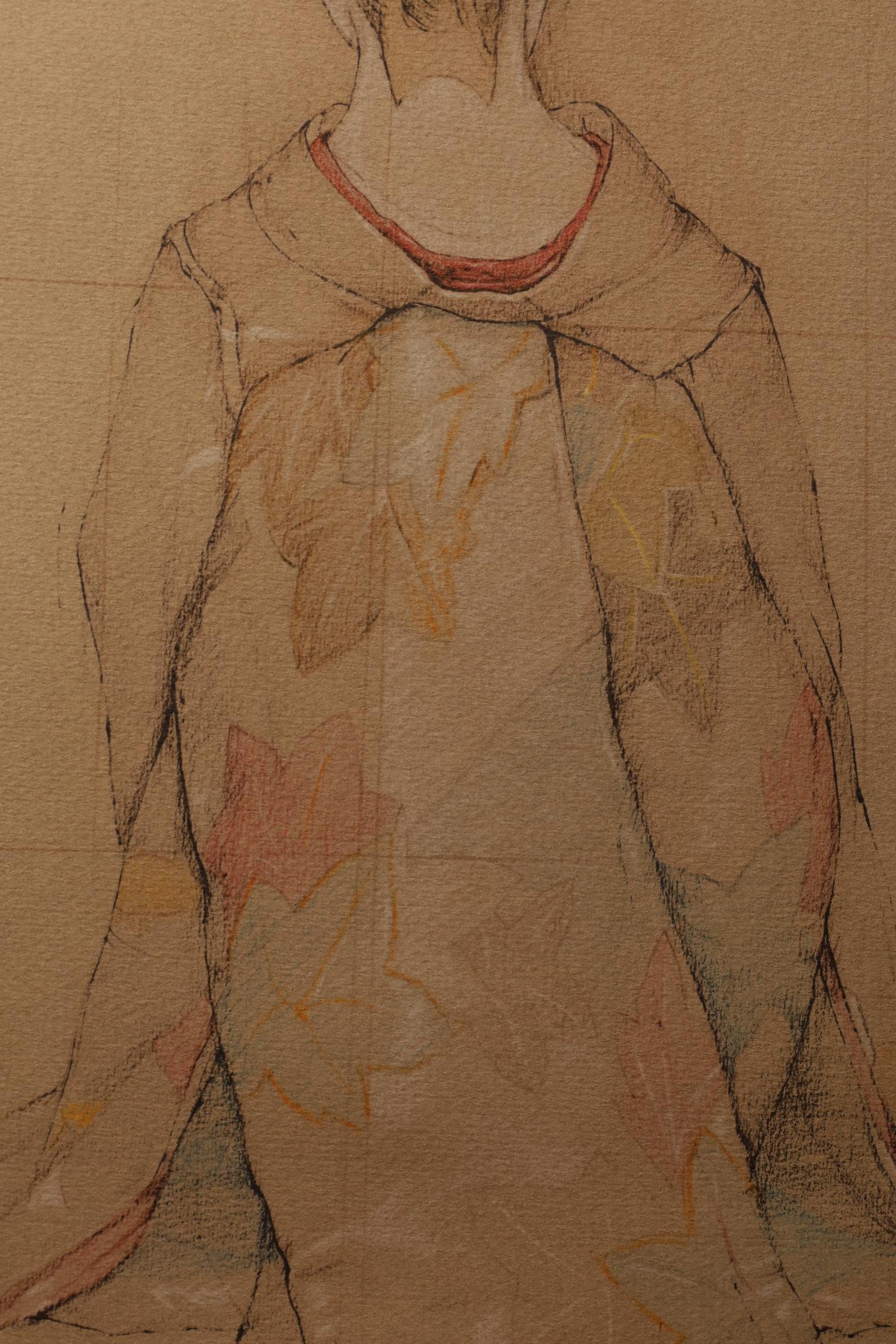 XX secolo Large Collotype Print by Ryunosuke Fukui 'from 