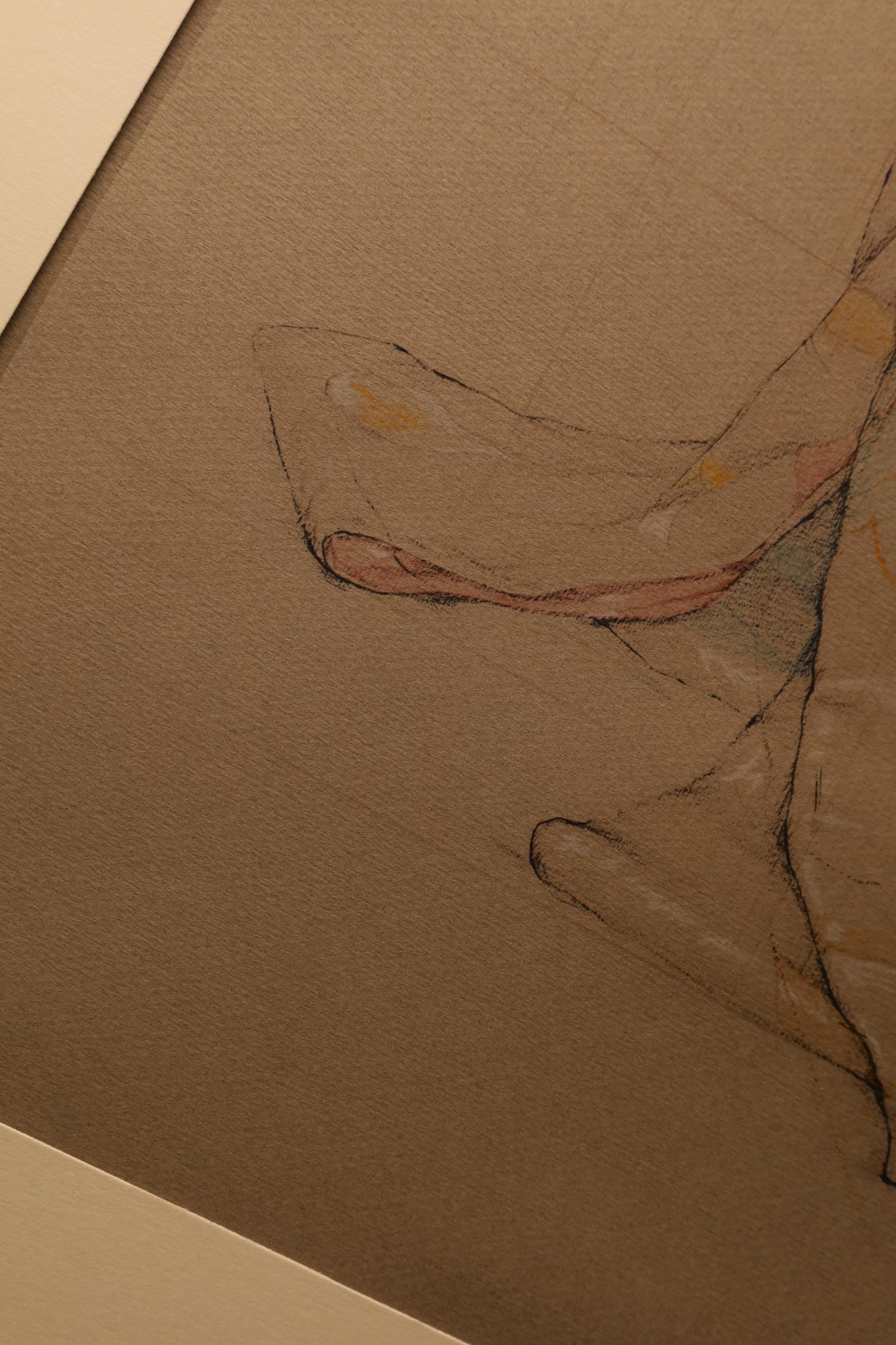 Large Collotype Print by Ryunosuke Fukui 'from 