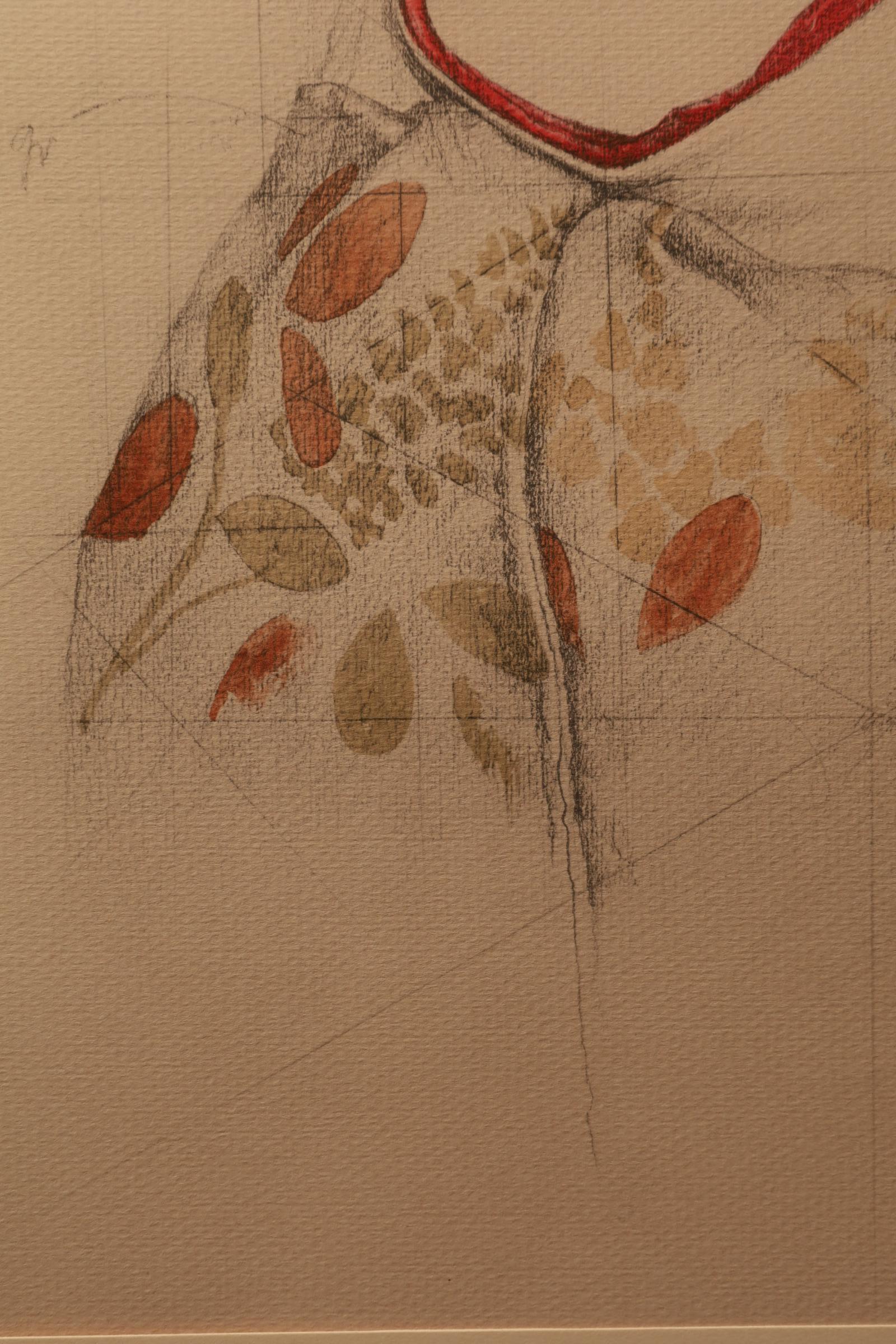 Large Collotype Print by Ryunosuke Fukui 'from 