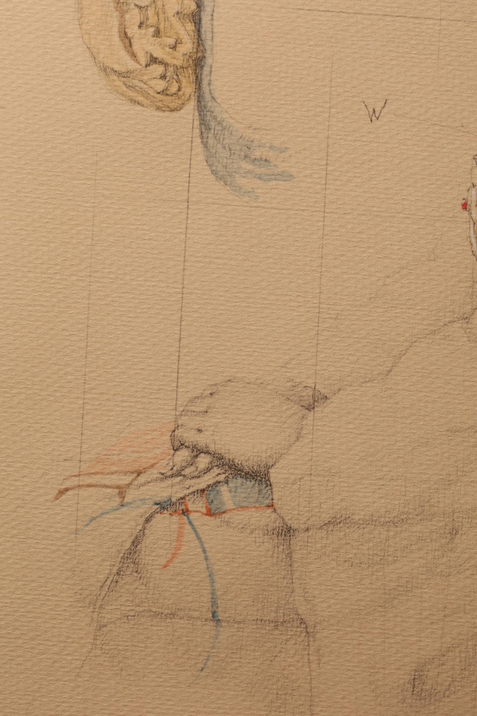 Large Collotype Print by Ryunosuke Fukui 'from 