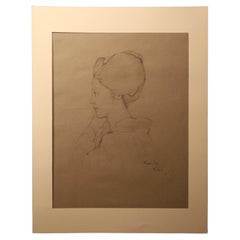 Large Collotype Print by Ryunosuke Fukui 
from "Maiko" Series
 - print no 9