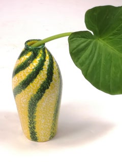 Large Colorful Mid-Century Modern Ceramic Vase, 1970's