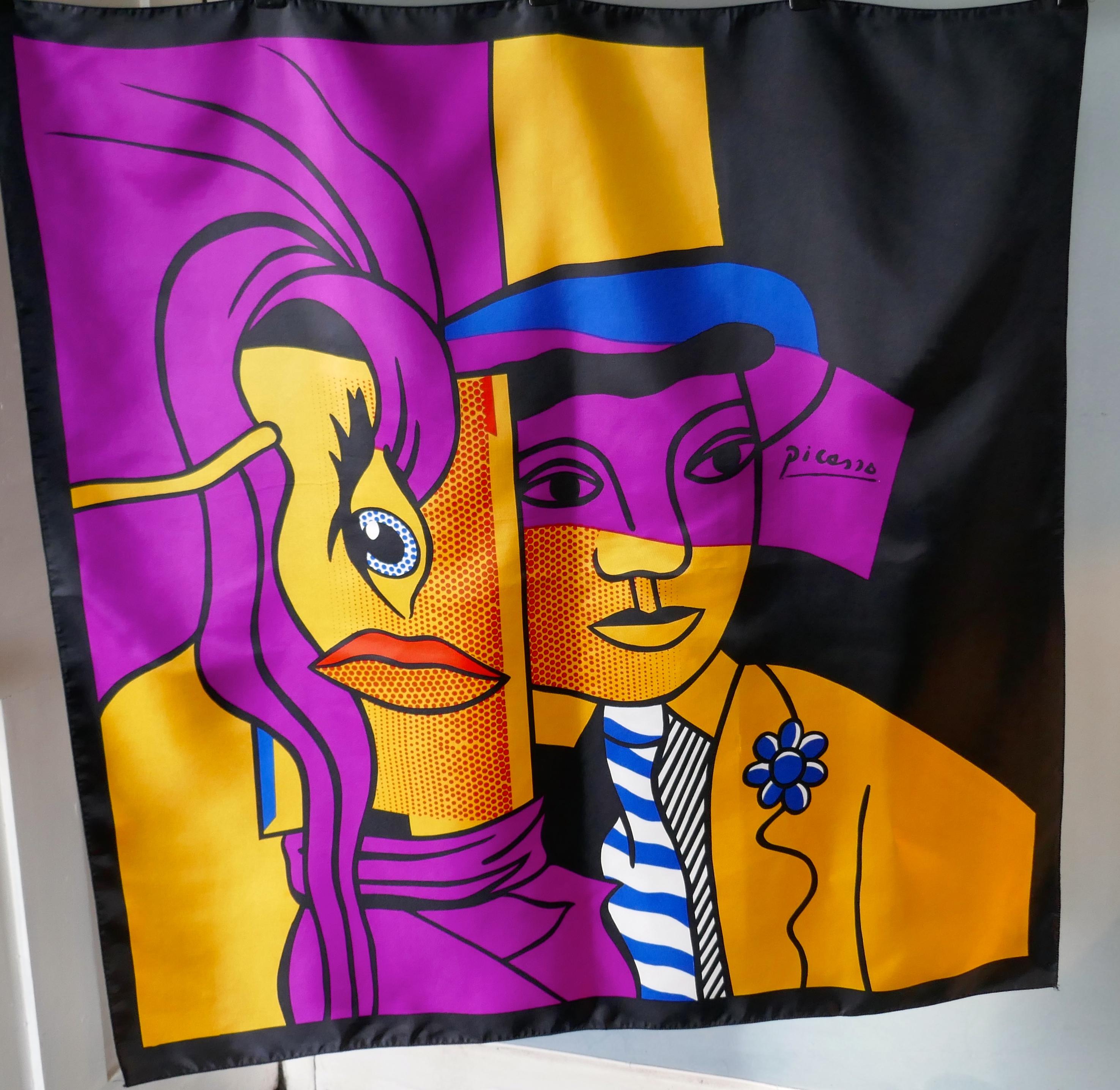 hermes picasso scarf