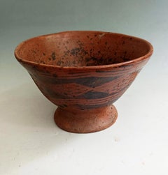 Large Columbian Ancient Pedestal bowl Charci / Nariño Latin American Antiques