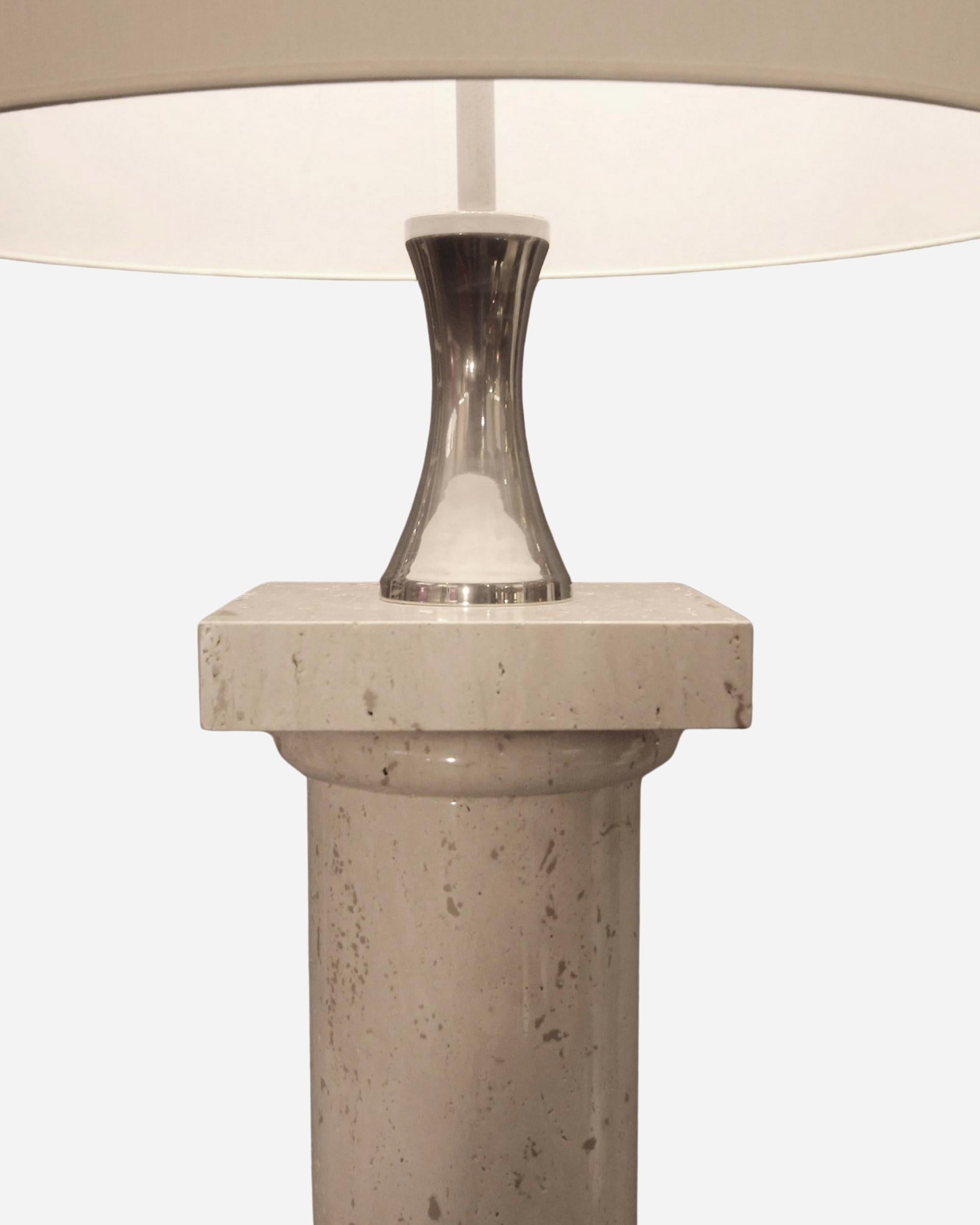Große Säulenleuchte, von Philippe Barbier, Maison Barbier, Frankreich, um 1960/1970 (Französisch) im Angebot