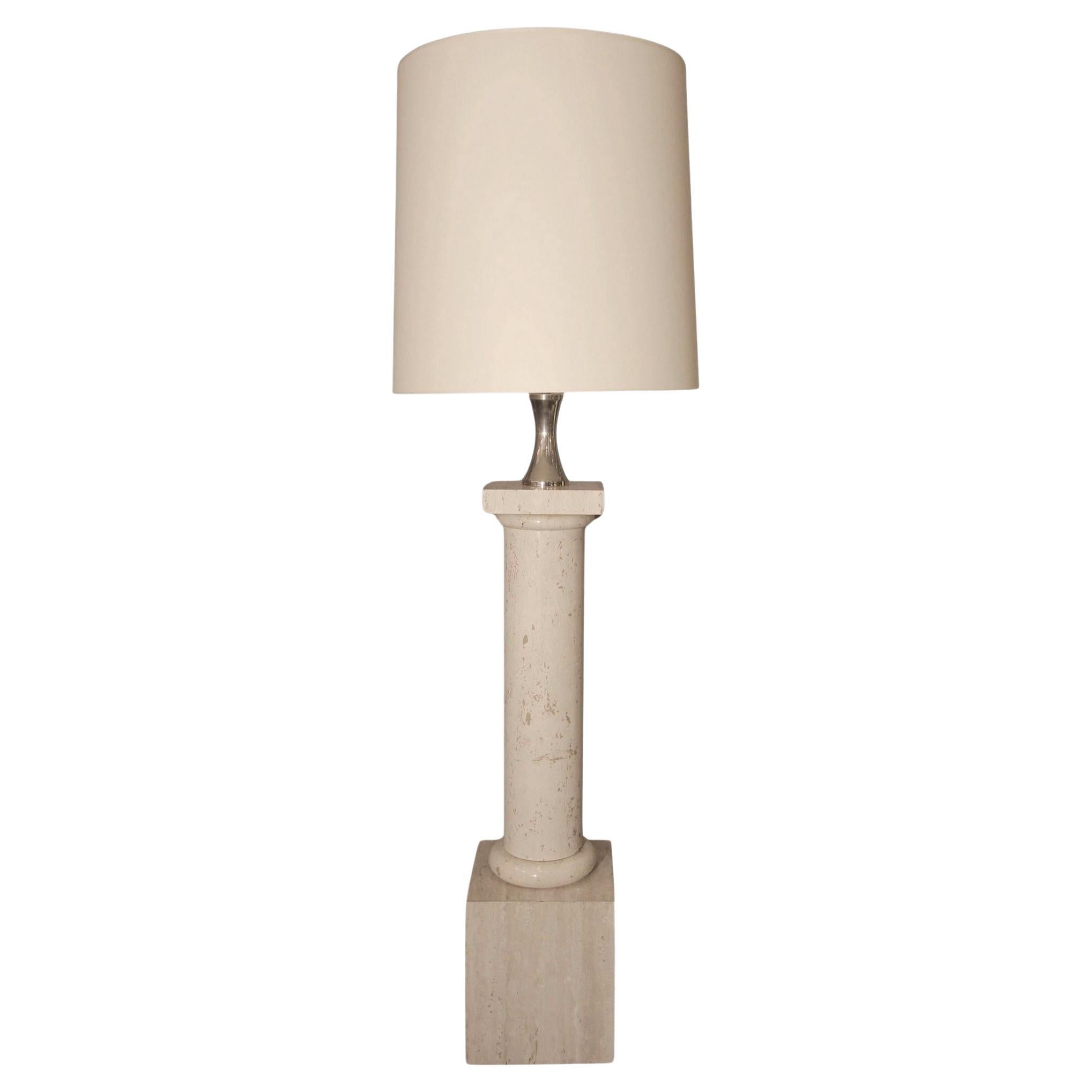 Gran lámpara de columna, de Philippe Barbier, Maison Barbier, Francia, hacia 1960/1970