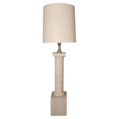 Gran lámpara de columna, de Philippe Barbier, Maison Barbier, Francia, hacia 1960/1970